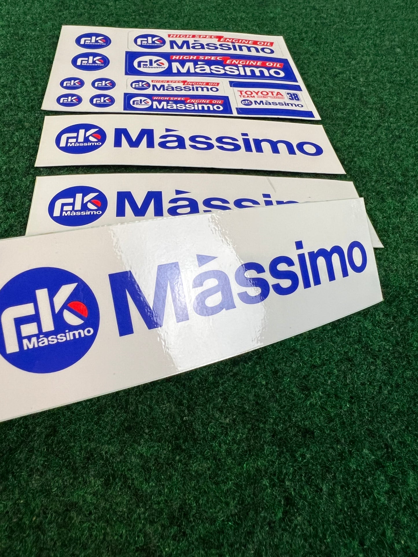 Fk Massimo - JGTC Toyota Supra Sticker Set