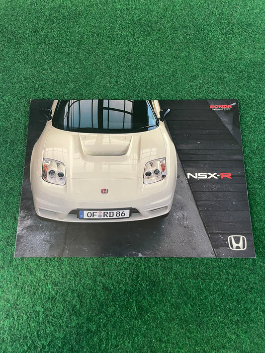 Honda NSX-R - Japanese Dealership New Vehicle Brochure (May 2002)