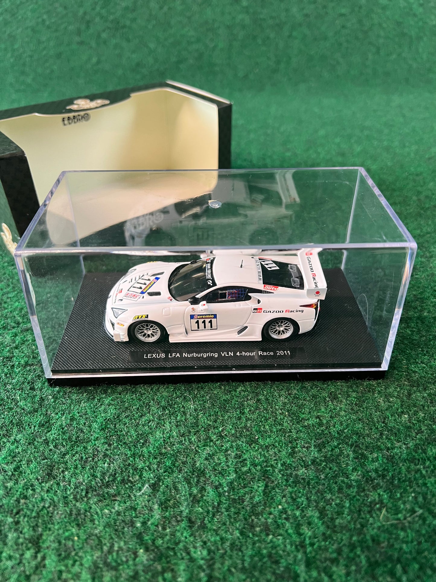 EBBRO Racing - LEXUS LFA Nurburgring
VLN 4-hour Race 2011 No.111 1/43 Scale Diecast