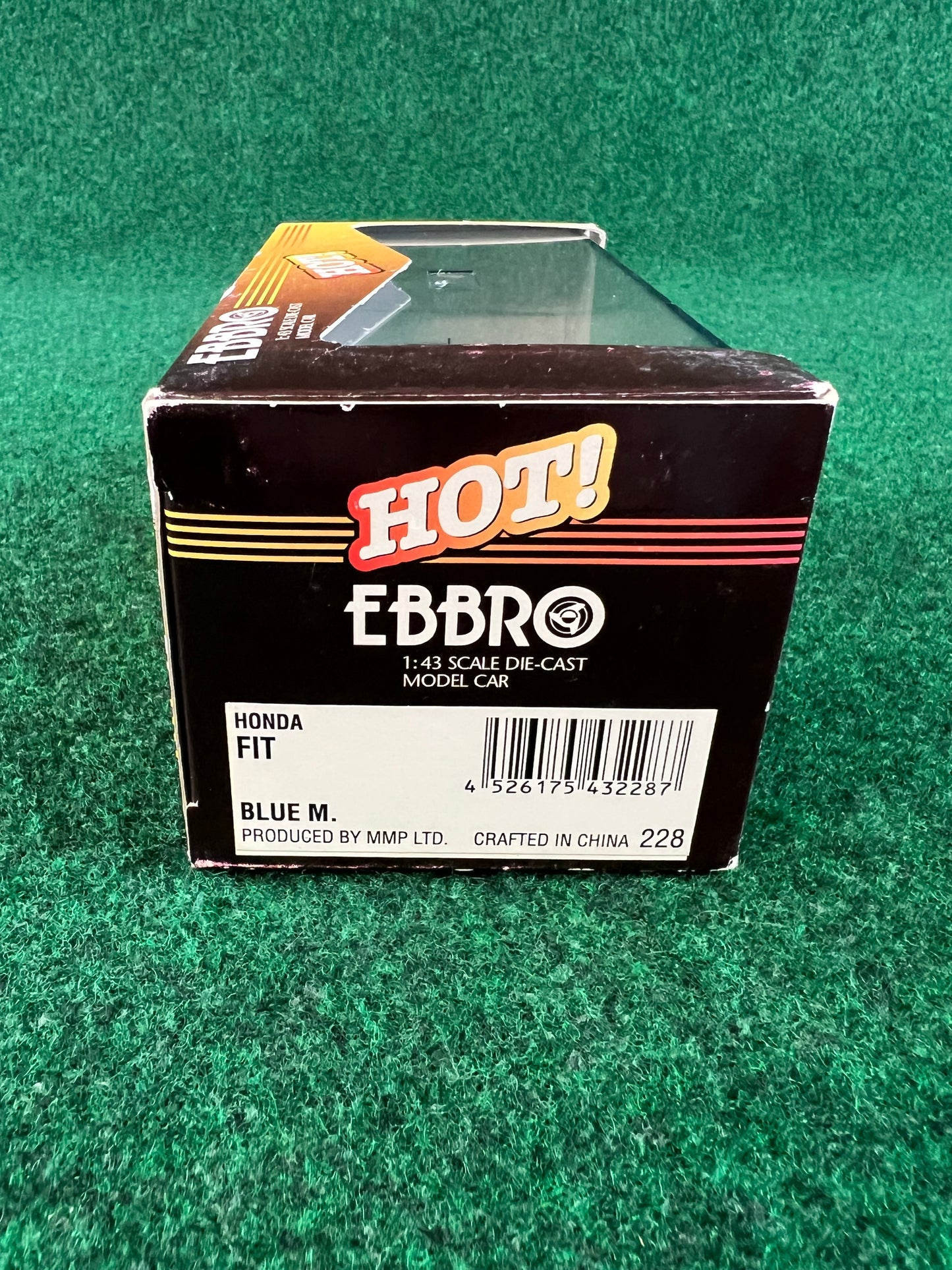 EBBRO HOT - Honda Fit - Dark Blue 1 of 840 1/43 Scale Diecast