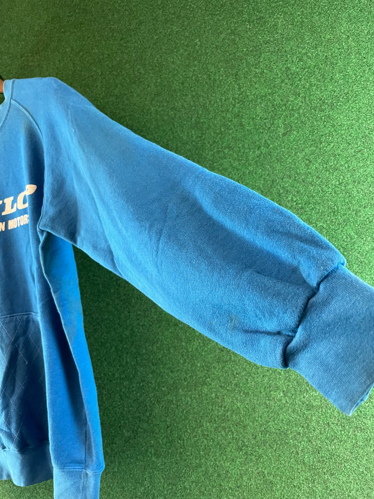 DUNLOP Motorsport - Vintage Blue Front Pocket Sweatshirt