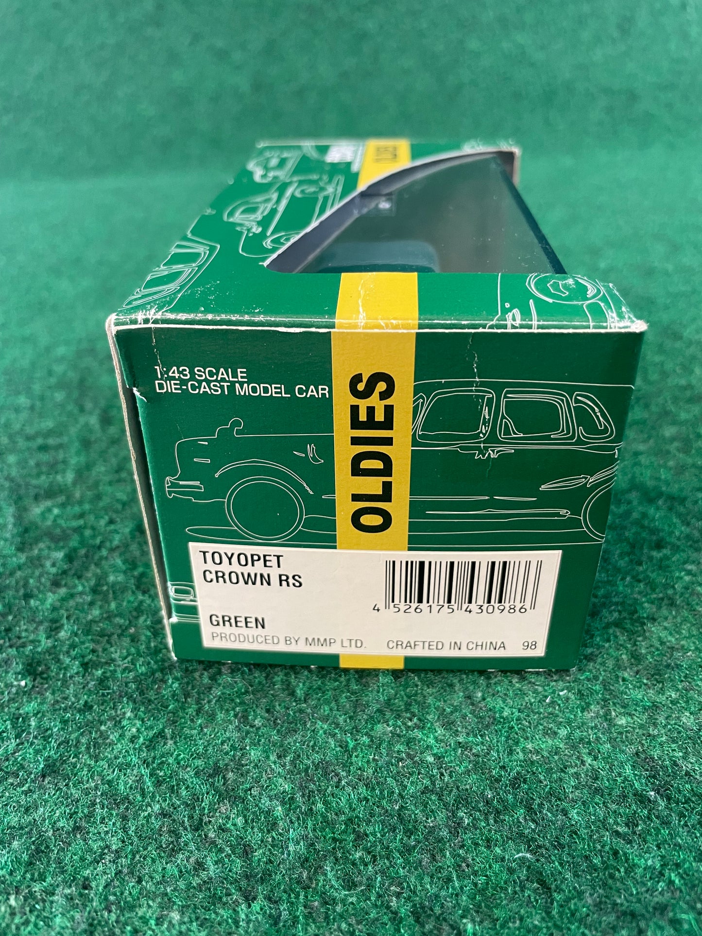 EBBRO - Toyota Toypet Crown RS Green 1/43 Scale Diecast