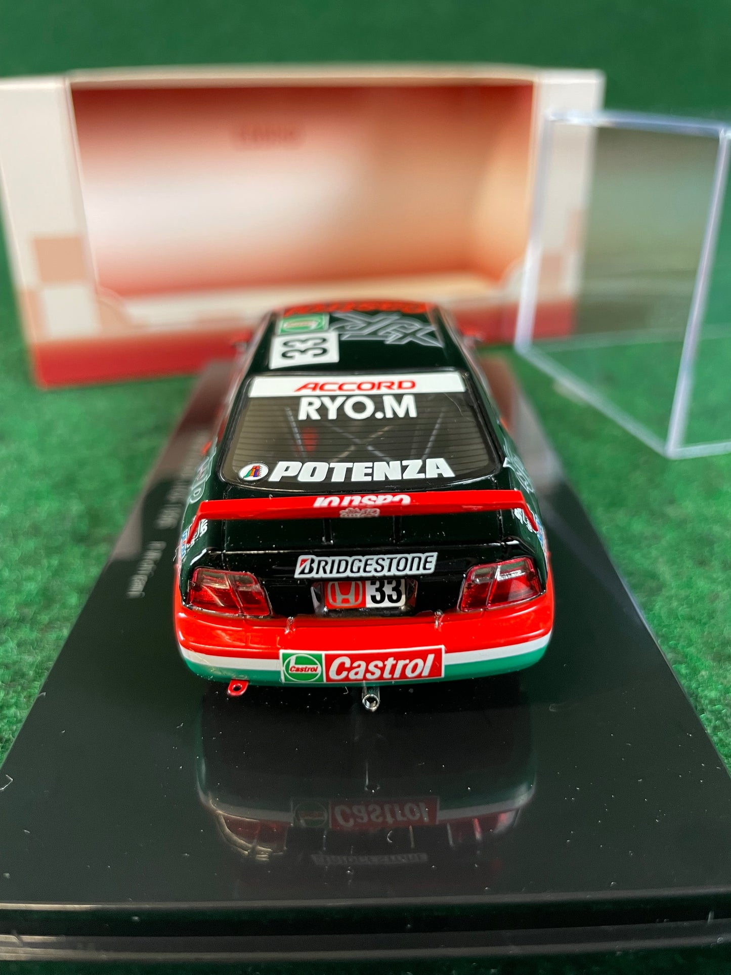 EBBRO Racing JTCC Castrol MUGEN Honda Accord #33 Ryo Michigami 1/43 Scale Diecast