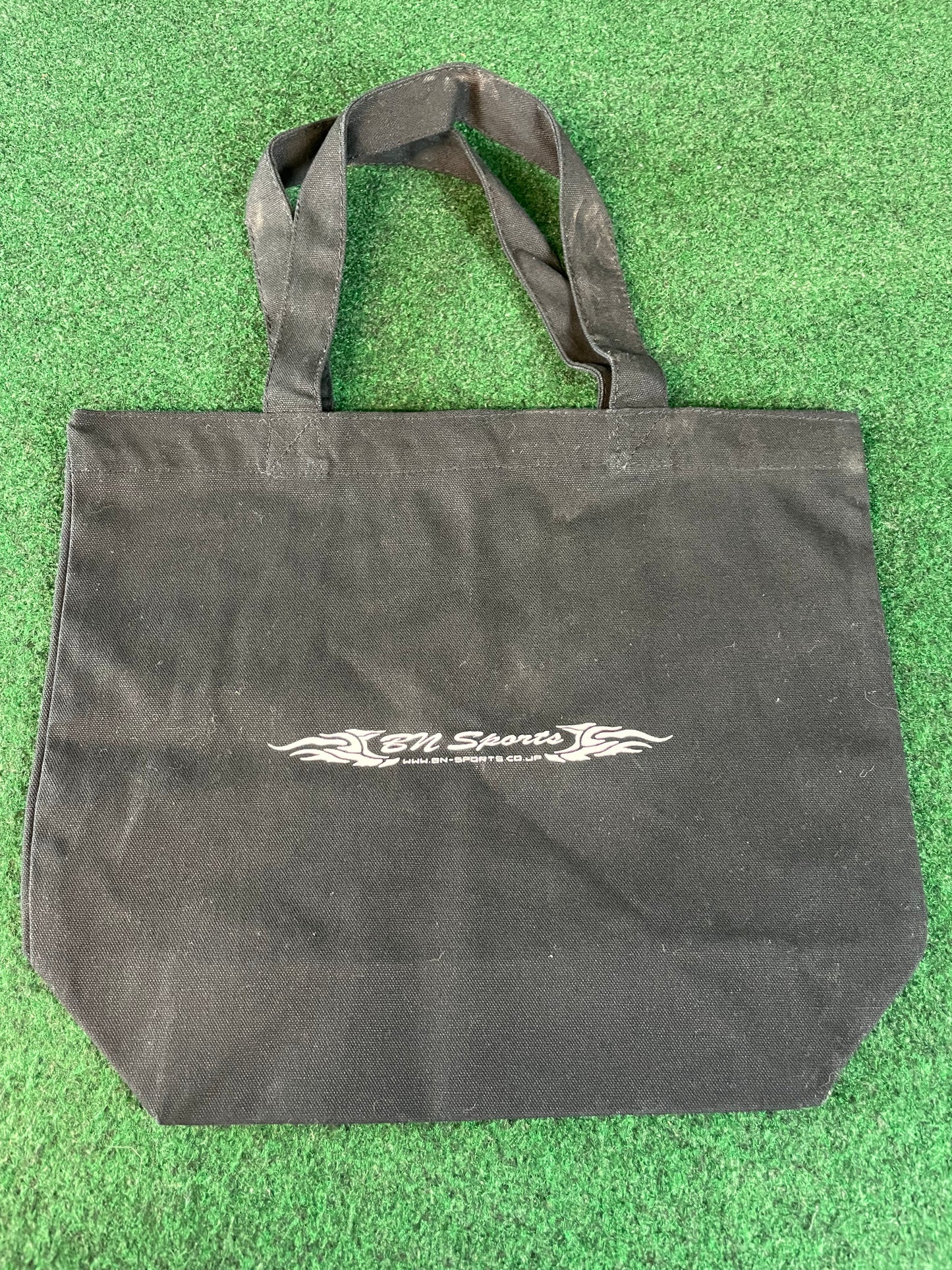 BN Sports - High Quality Performance Black Canvas Tote Bag
