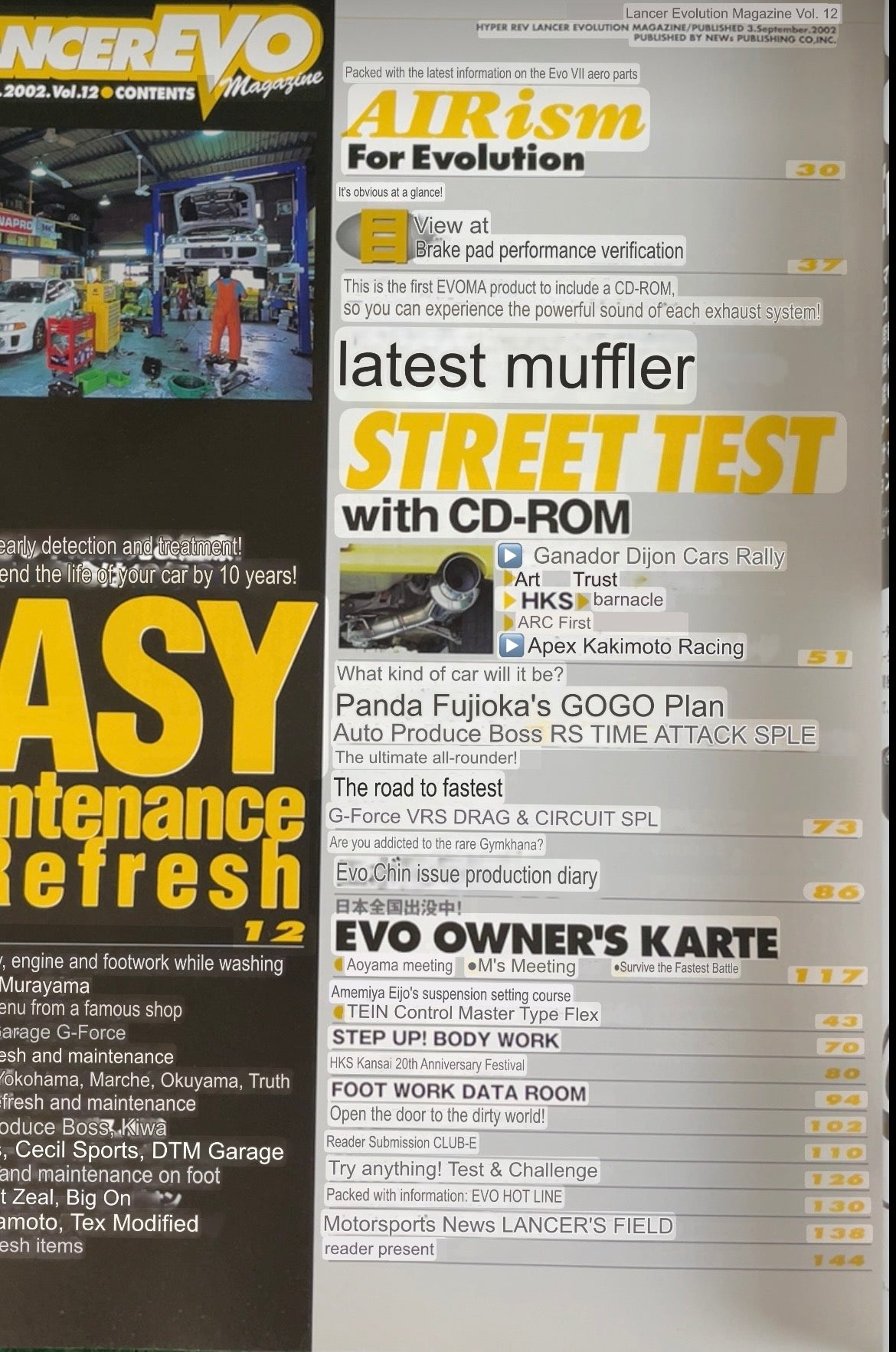 Mitsubishi LancerEVO Magazine - Vol. 12