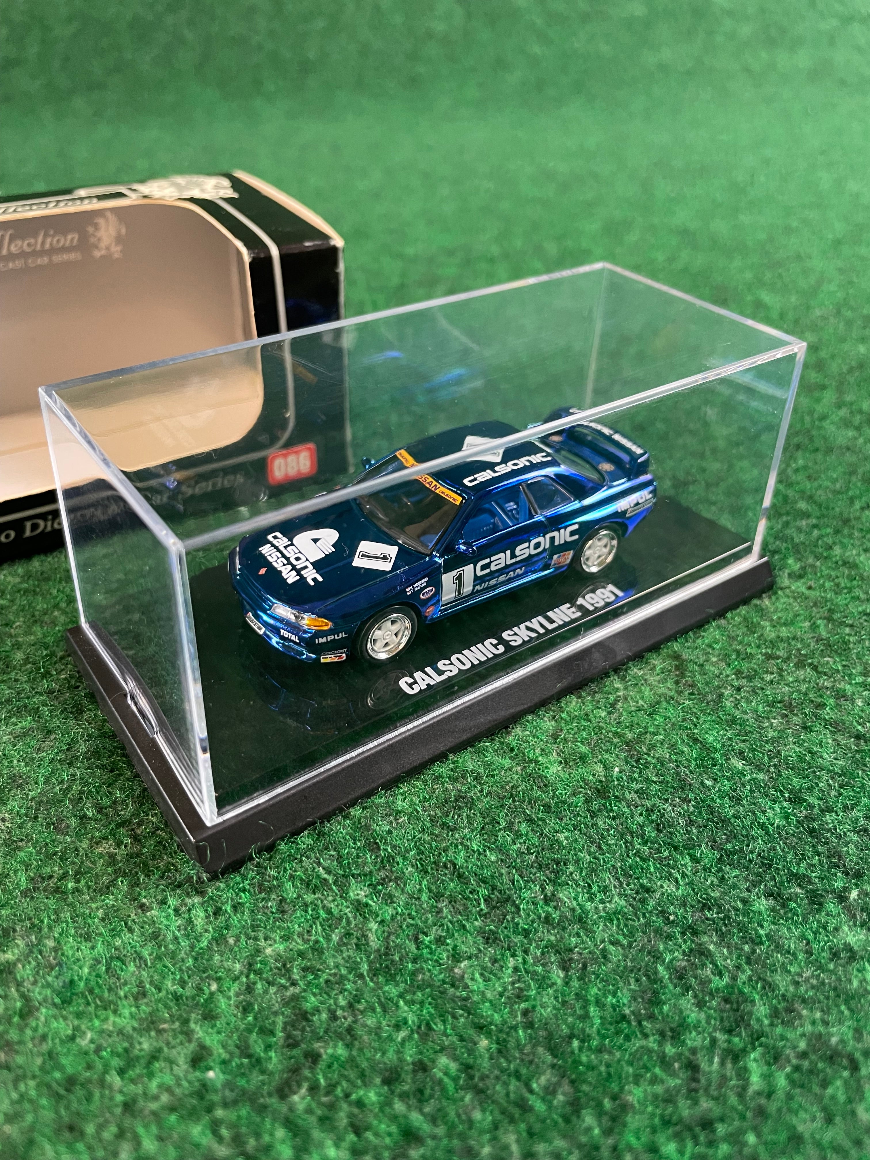 KYOSHO - Beads Collection 1991 Calsonic IMPUL Blue Chrome Limited