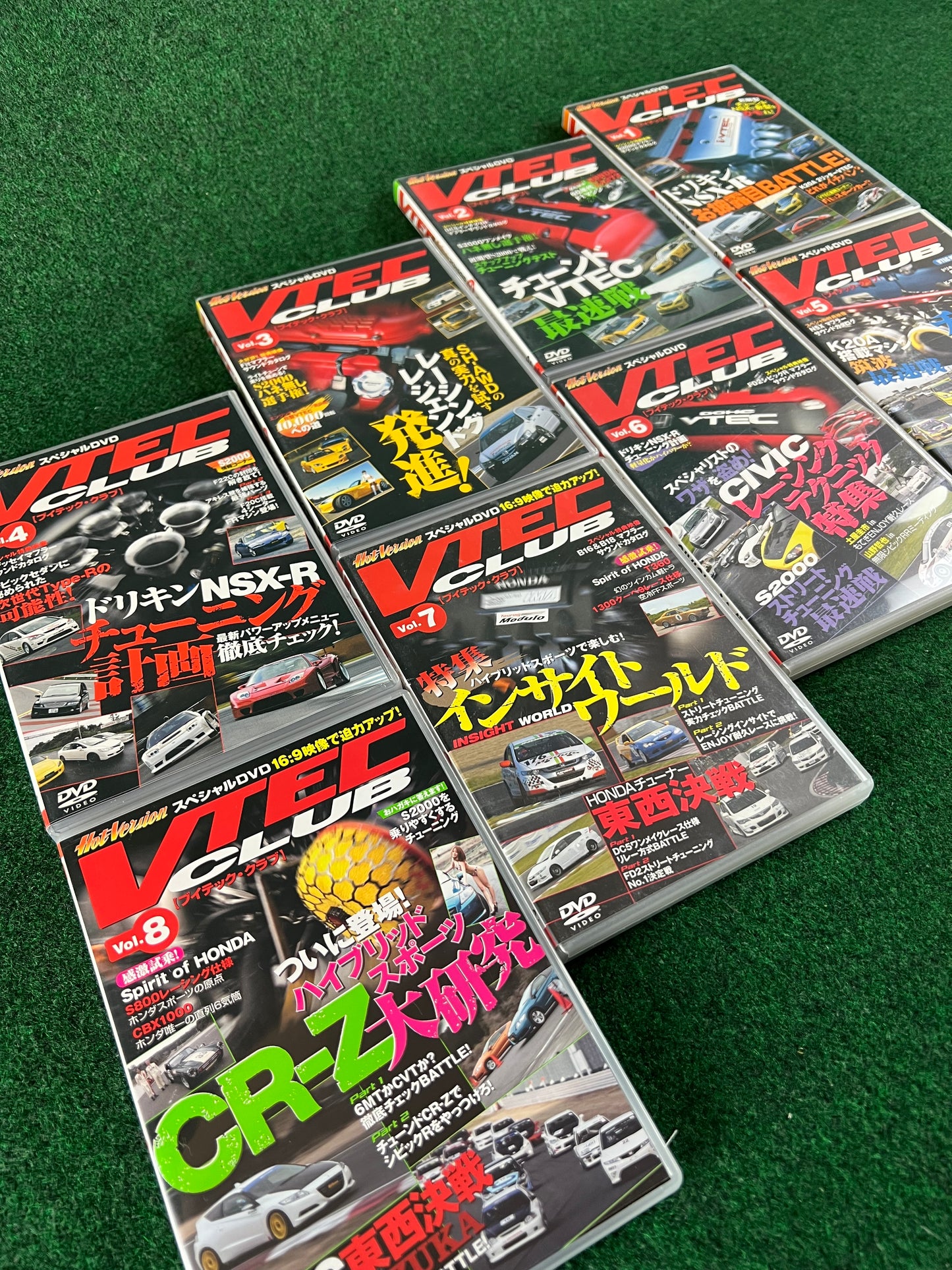 Hot Version DVD: VTEC CLUB - Complete Set Vol. 1 - 8