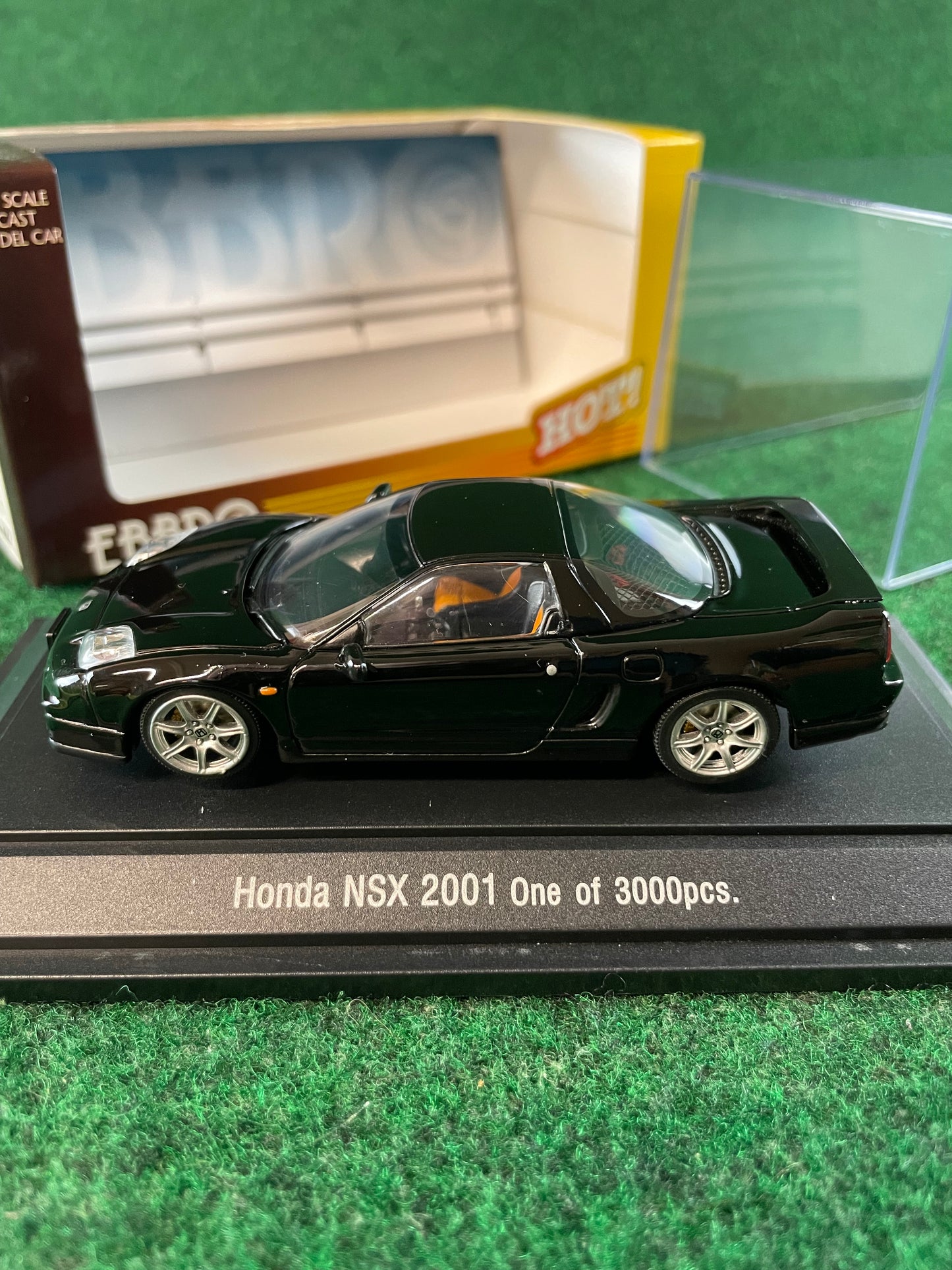 EBBRO HOT - 2001 Honda NSX Type S Black 1/43 Scale Diecast