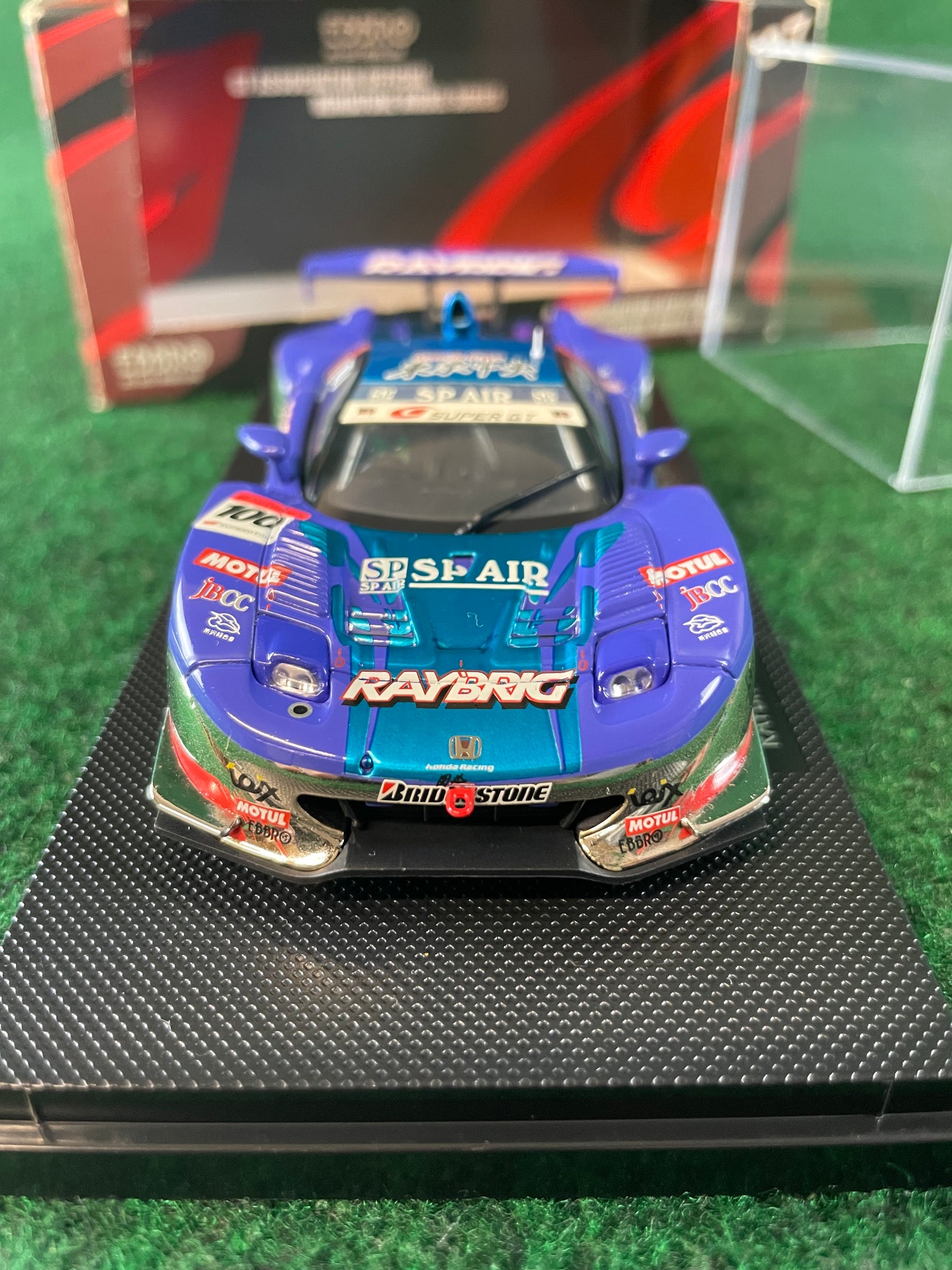 EBBRO - SuperGT 2007 Raybrig Honda NSX Fuji 300km 1/43 Scale Diecast