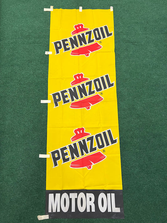 Pennzoil Oil - Japanese Retail and Events Advertising Nobori Banner