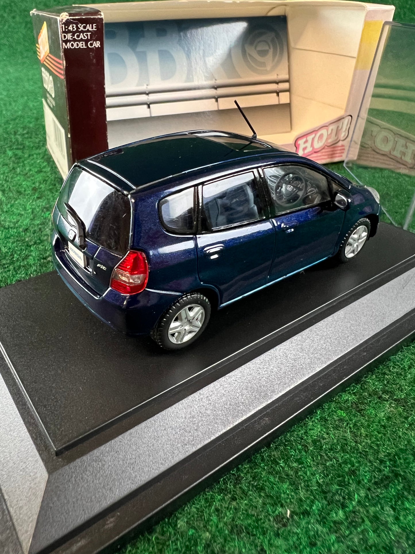 EBBRO HOT - Honda Fit - Dark Blue 1 of 840 1/43 Scale Diecast