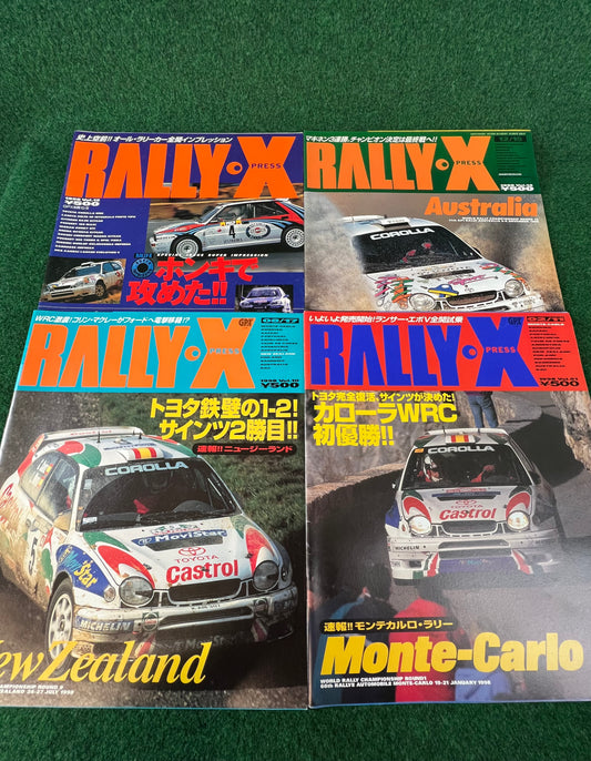 Rally Xpress Magazine - Toyota Corolla Set of 4
