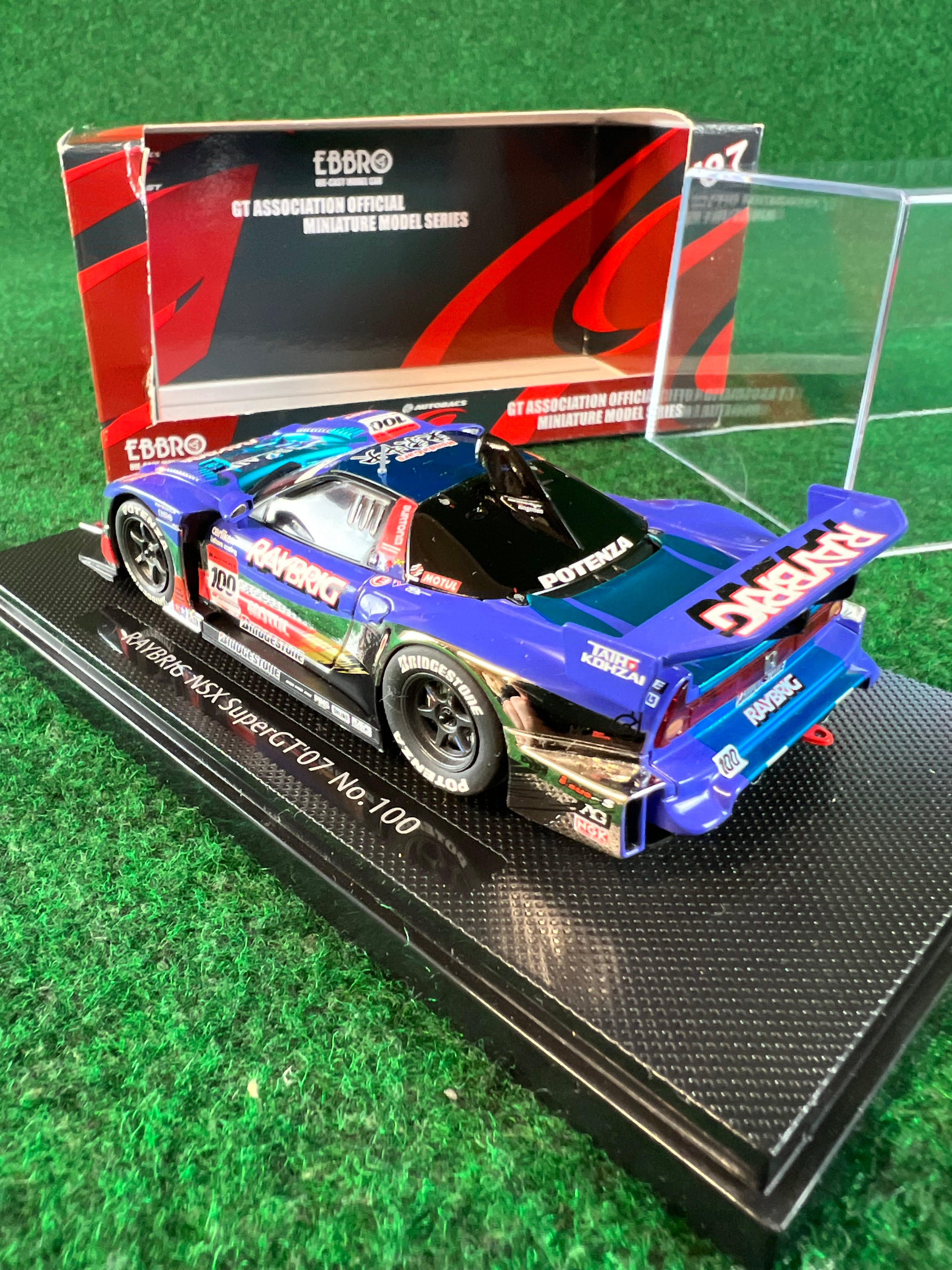 EBBRO - SuperGT 2007 Raybrig Honda NSX 1/43 Scale Diecast