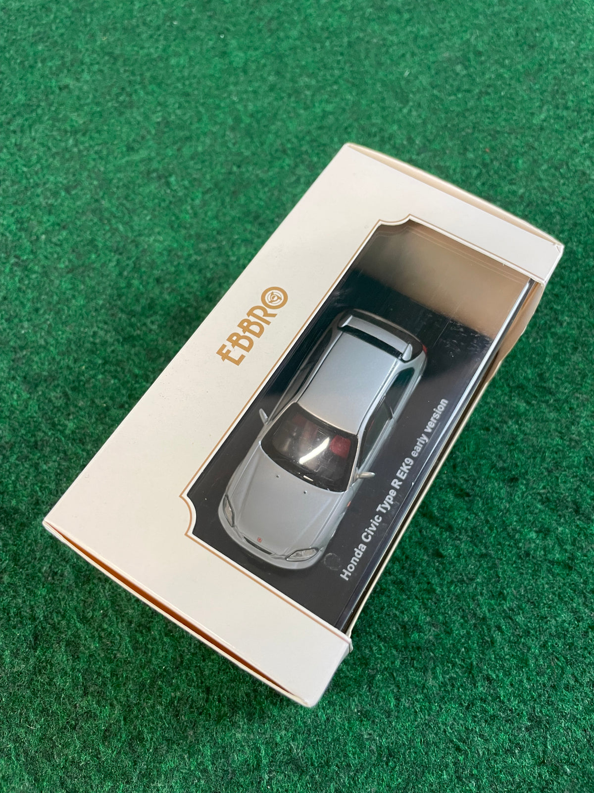 EBBRO Oldies - Honda Civic Type R EK9 Early Version (Silver) 1/43 Scale Diecast