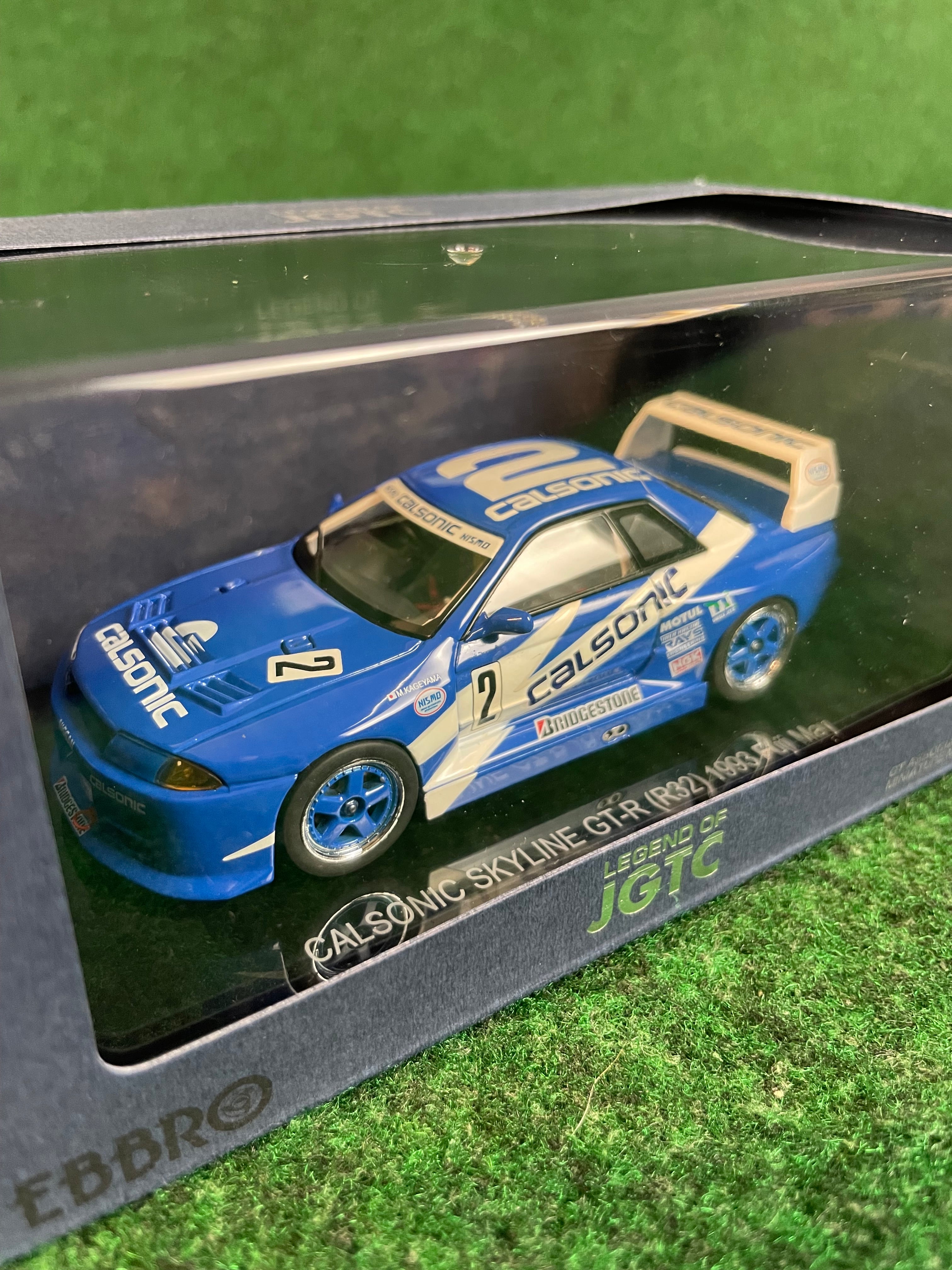 EBBRO JGTC Legends Calsonic 1993 Fuji May Nissan Skyline R32 GT-R