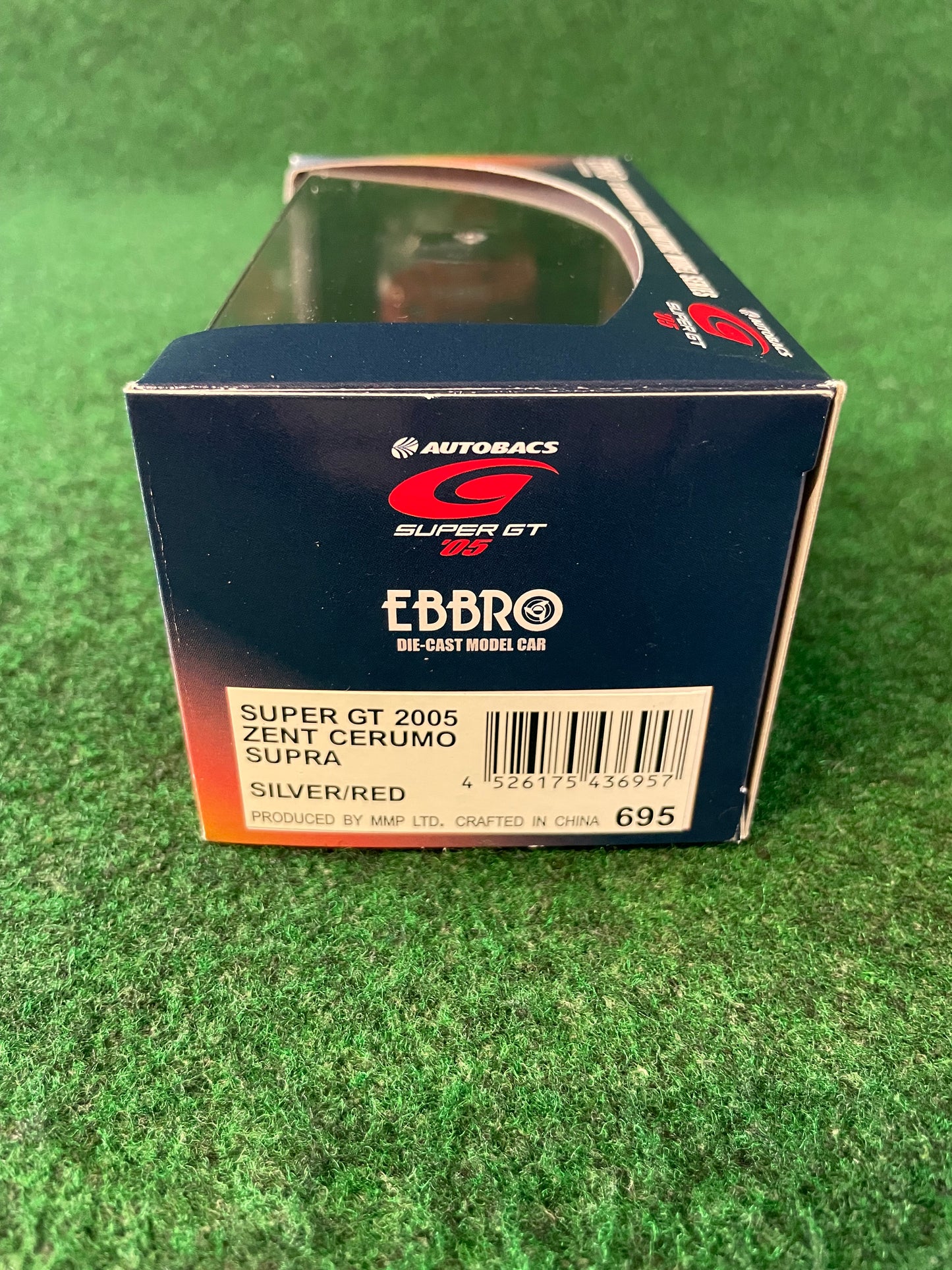 EBBRO - ZENT CERUMO 2005 Toyota Supra GT500 SuperGT No.38 1/43 Scale Diecast