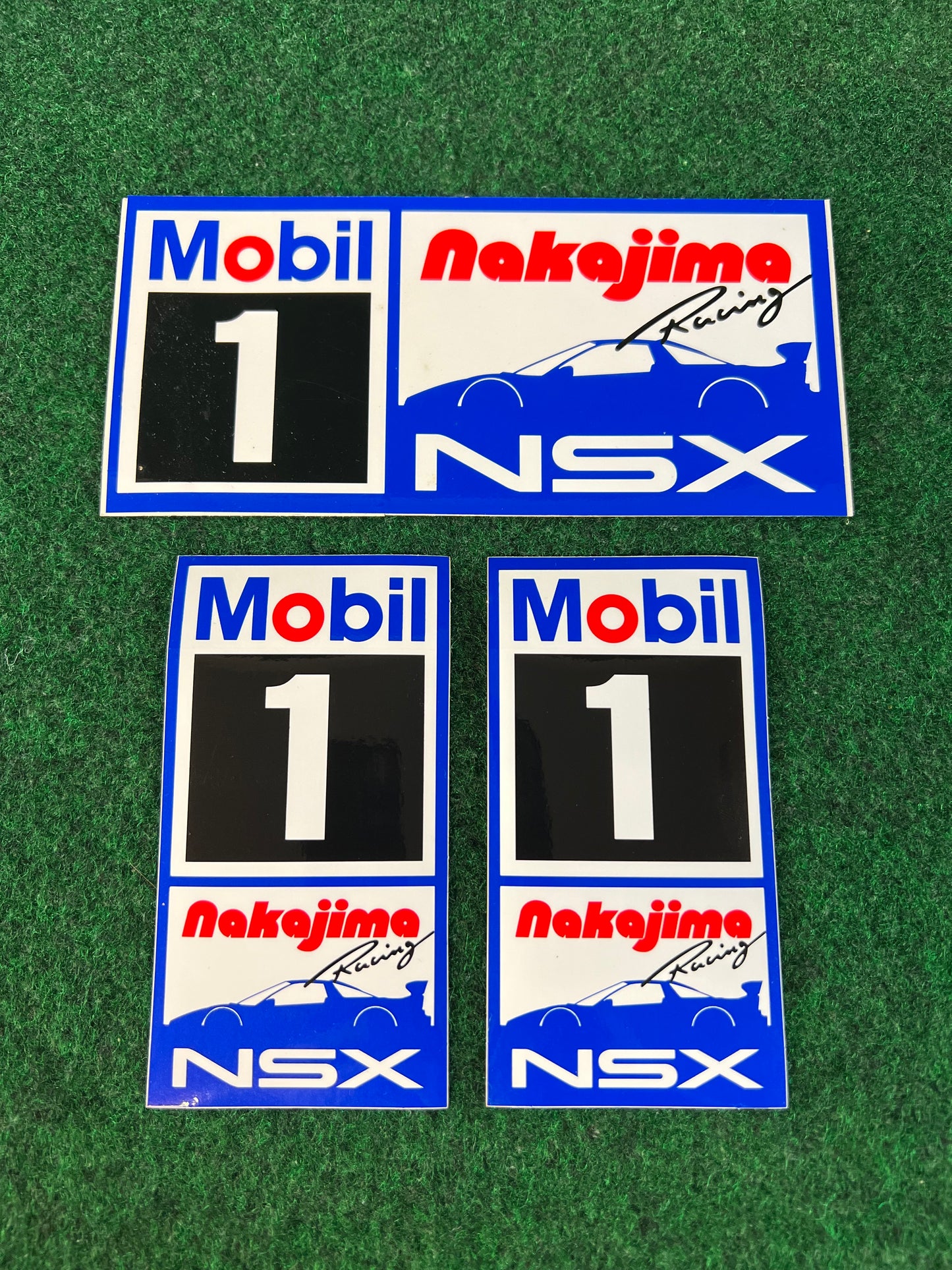 Mobil1 Nakajima Racing Honda NSX - JGTC Sticker Set