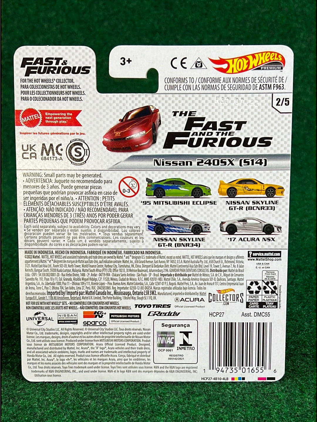 Hot Wheels - Premium: Fast & Furious Nissan 240SX