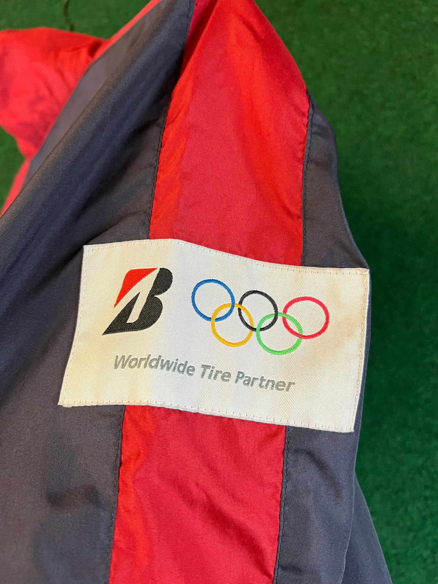 Bridgestone “Buy Properly” - Dark Blue/Red Windbreaker Jacket (L)