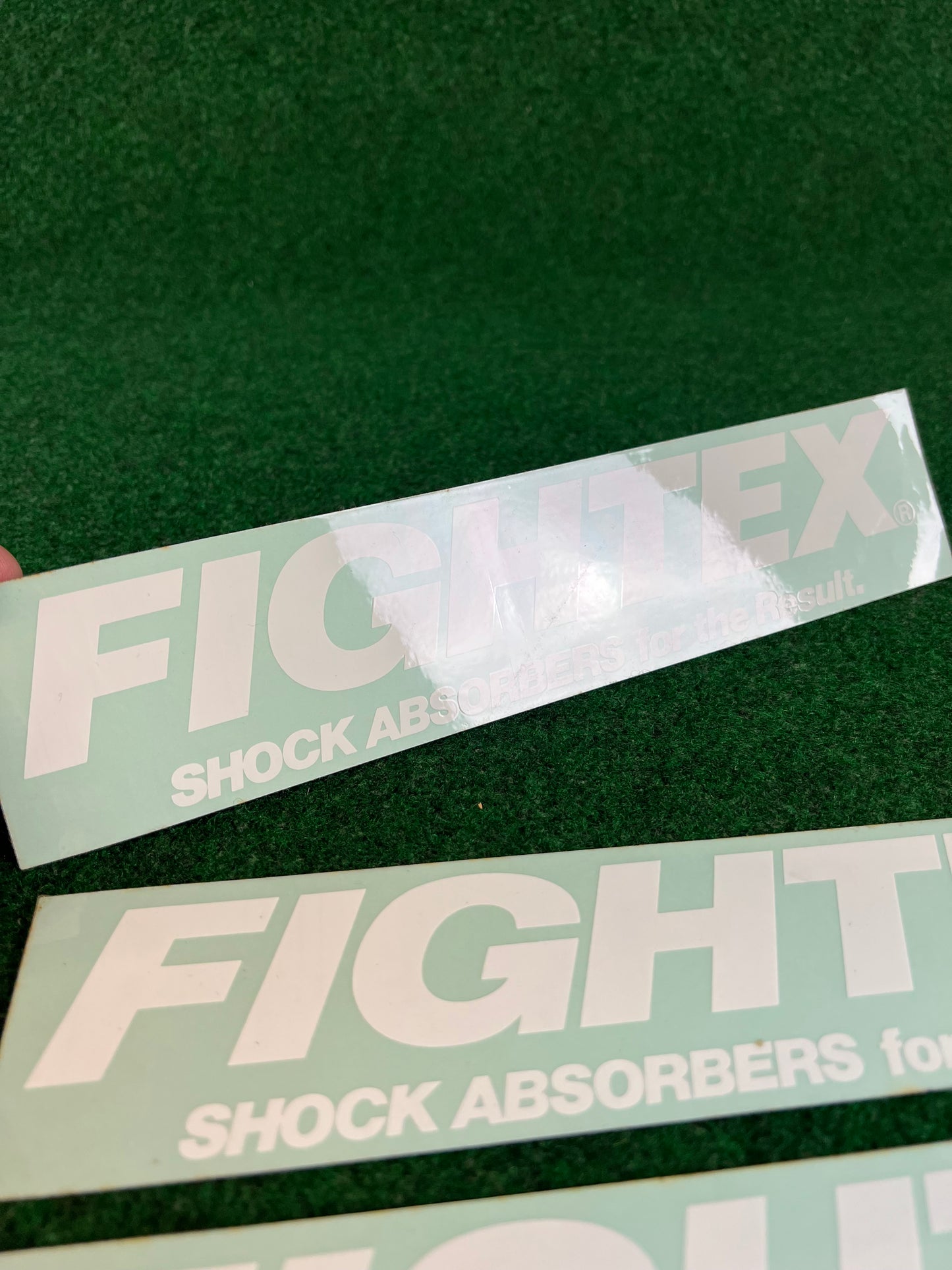 FIGHTEX - SHOCK ABSORBERS for the Result Sticker Decal Set