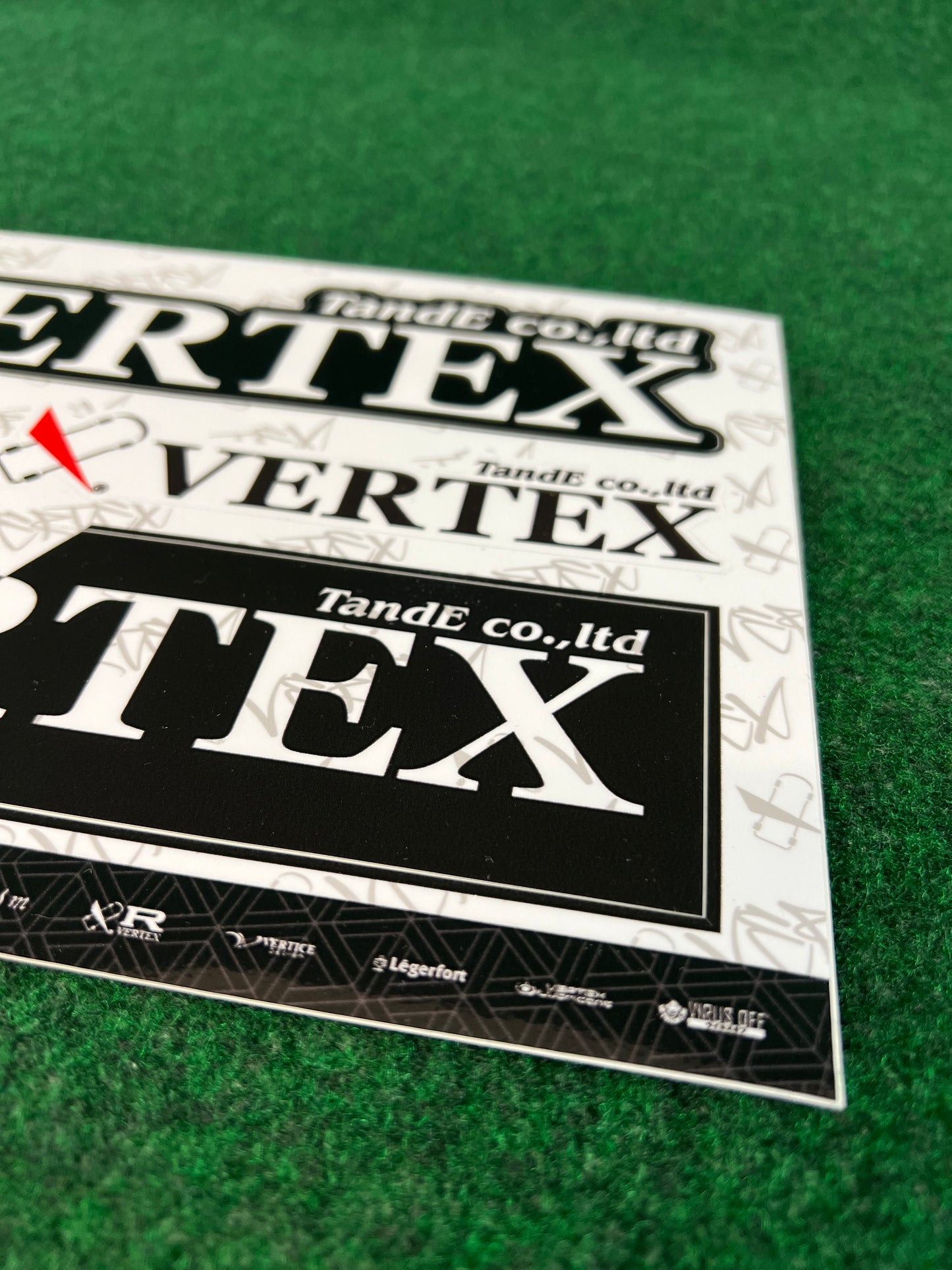 VERTEX T and E Co. Ltd - Promotional Sticker Sheet