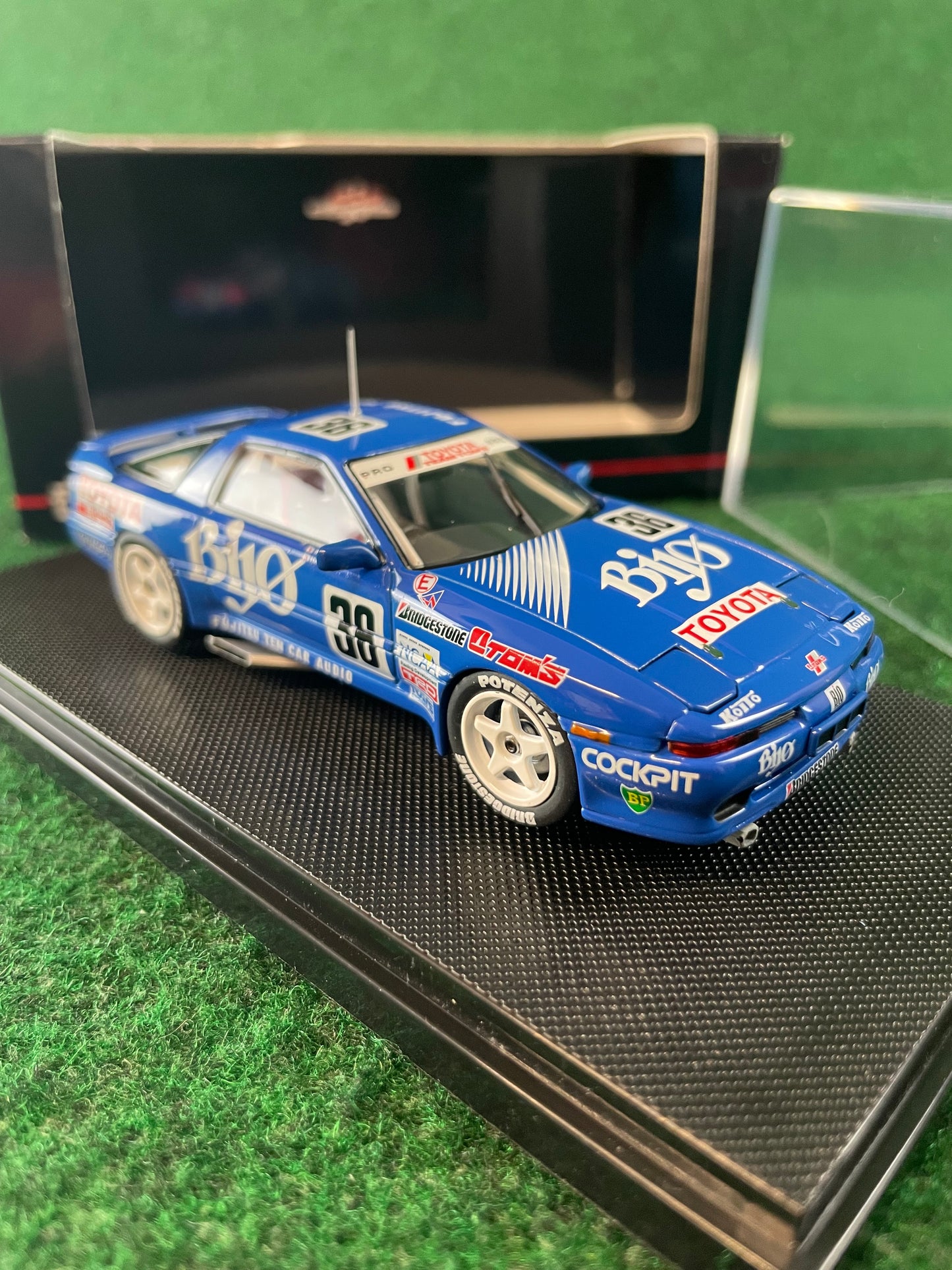 EBBRO - 1989 Bijo Tom’s Toyota Supra Gr. A No.36 1/43 Scale Diecast