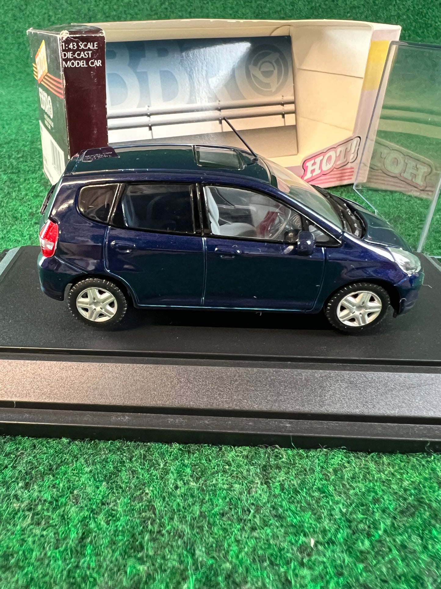 EBBRO HOT - Honda Fit - Dark Blue 1 of 840 1/43 Scale Diecast