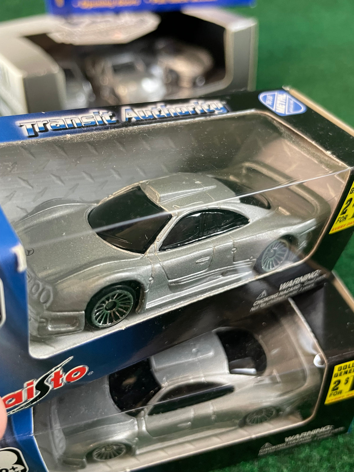 Porsche & Mercedes - Toy Car Diecast Set
