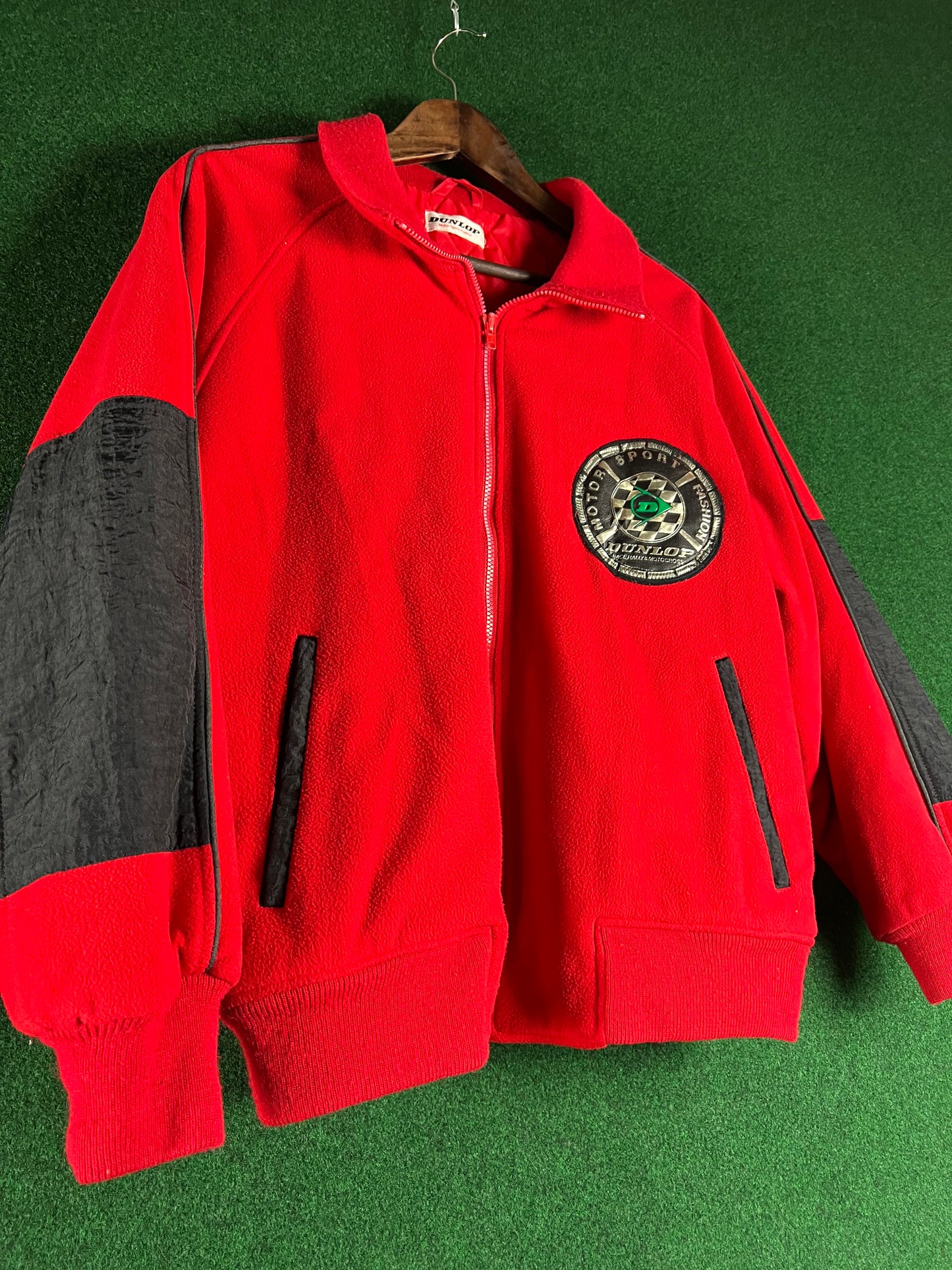 DUNLOP Motorsports - Vintage Fleece Zip Up Jacket