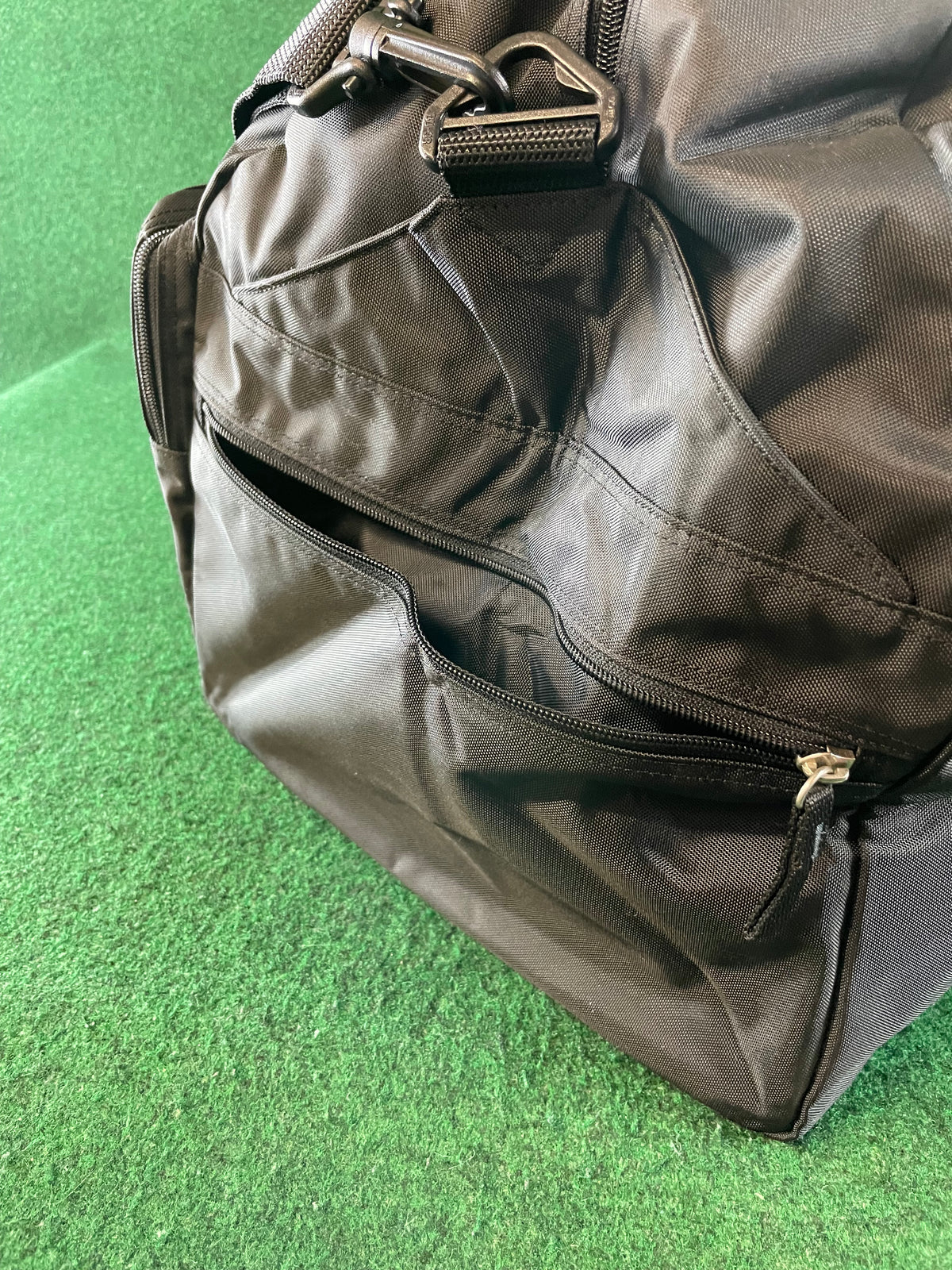 Party Race - Mazda Roadster Large Black Weather resistant Duffle Bag