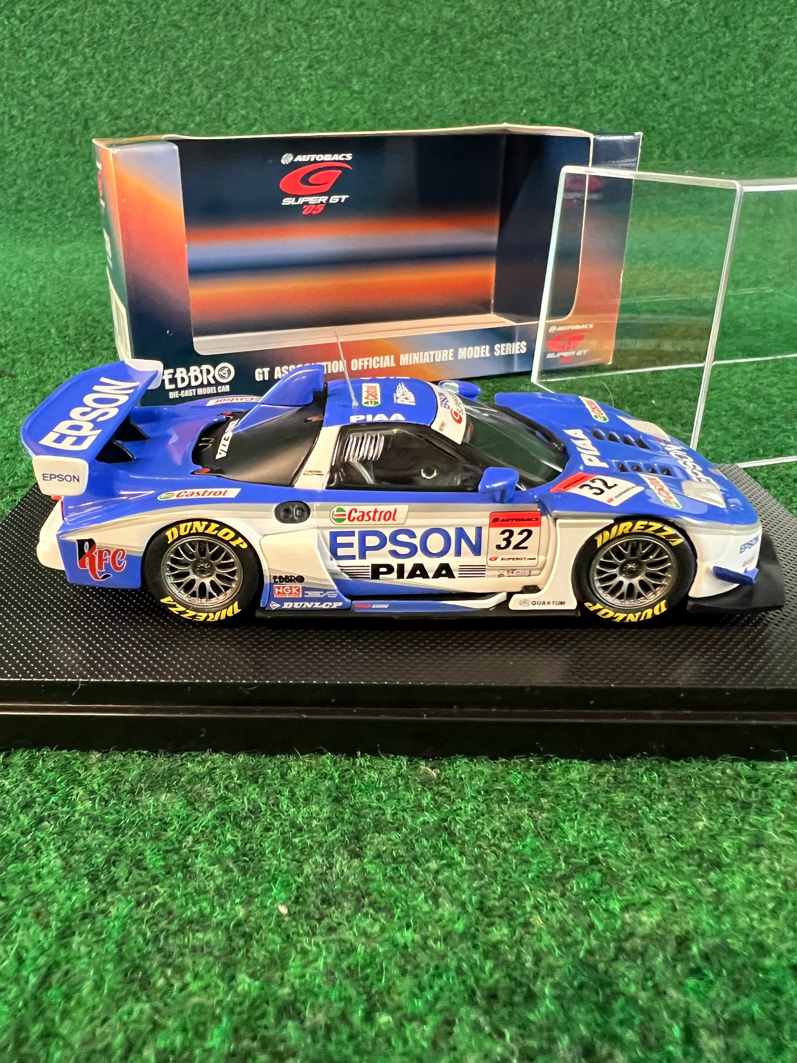 EBBRO - SuperGT 2005 EPSON Honda NSX 1/43 Scale Diecast