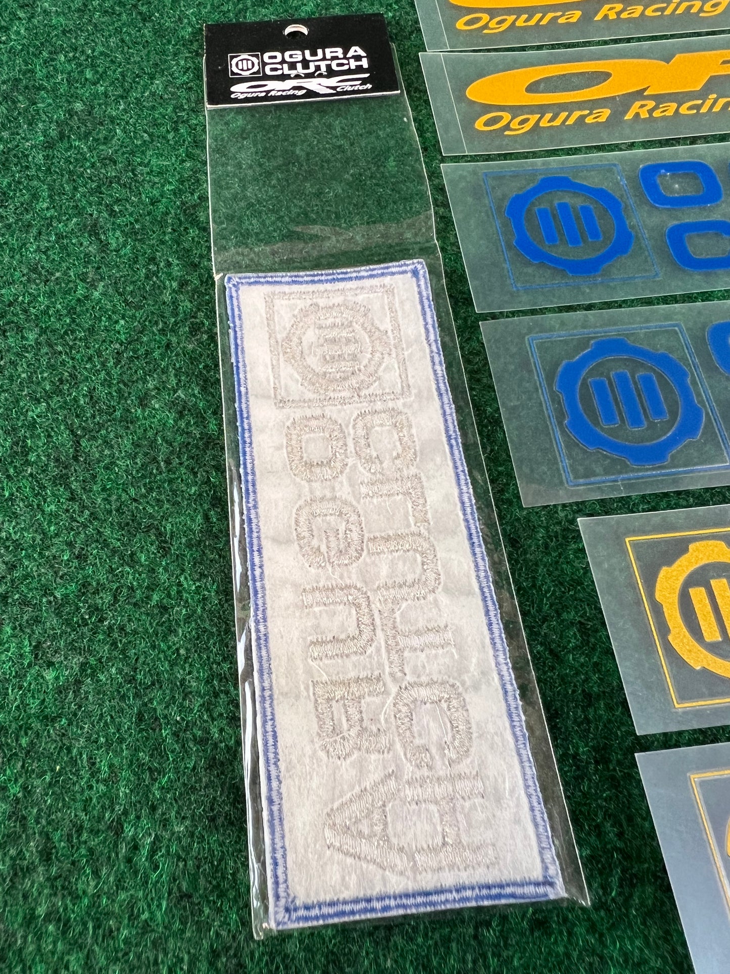 OGURA CLUTCH - Decal Stickers and Patch Set