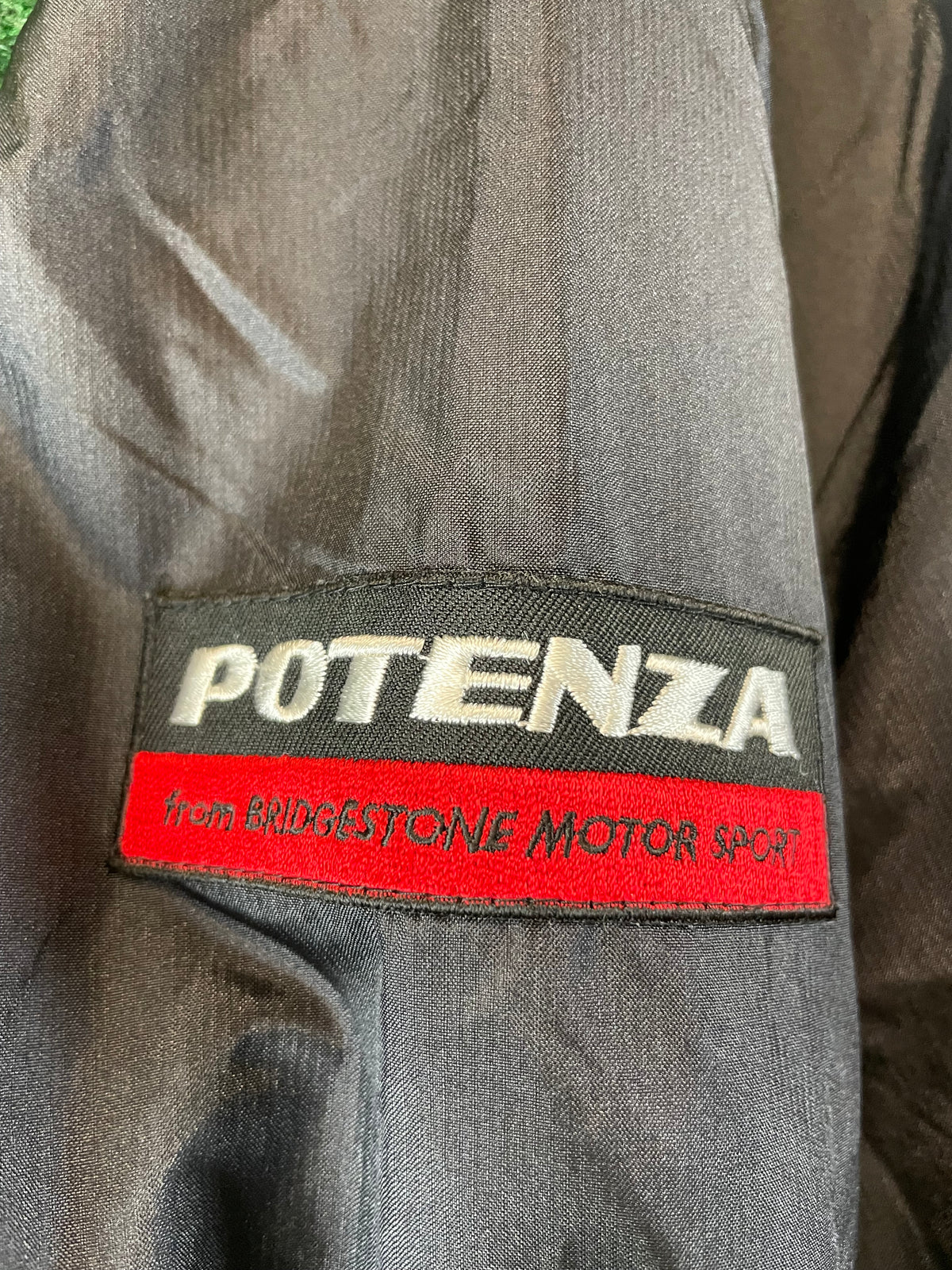 Bridgestone POTENZA - Vintage Windbreaker Zip Up Jacket