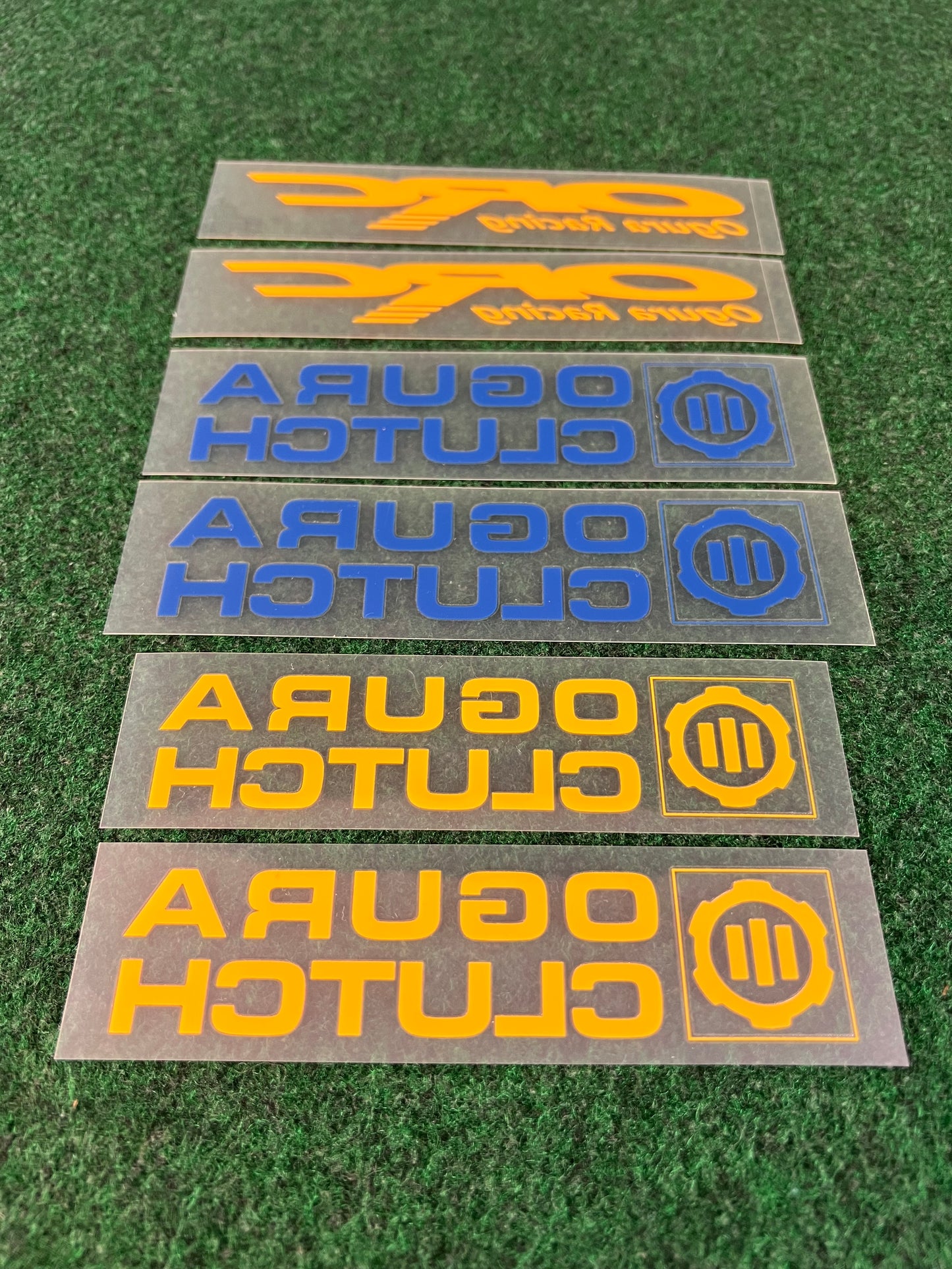 OGURA CLUTCH - Decal Stickers and Patch Set