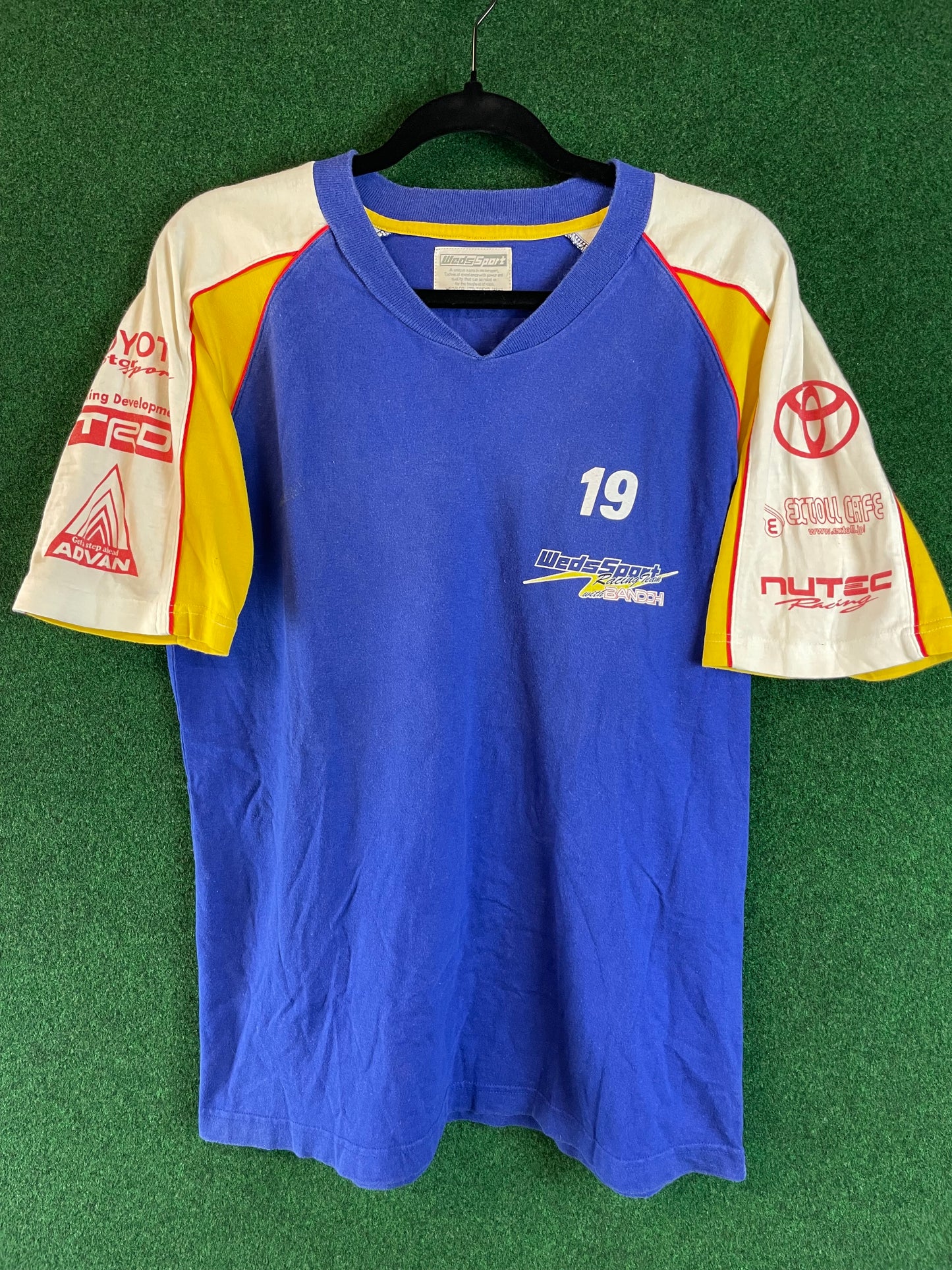 Wedssport Racing BANDOH - TRD, ADVAN, Nutec No. 19 Race Team T-Shirt