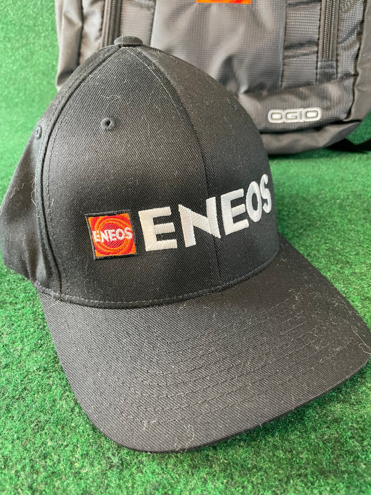 ENEOS - Ogio Black Backpack and Flexfit Hat Set