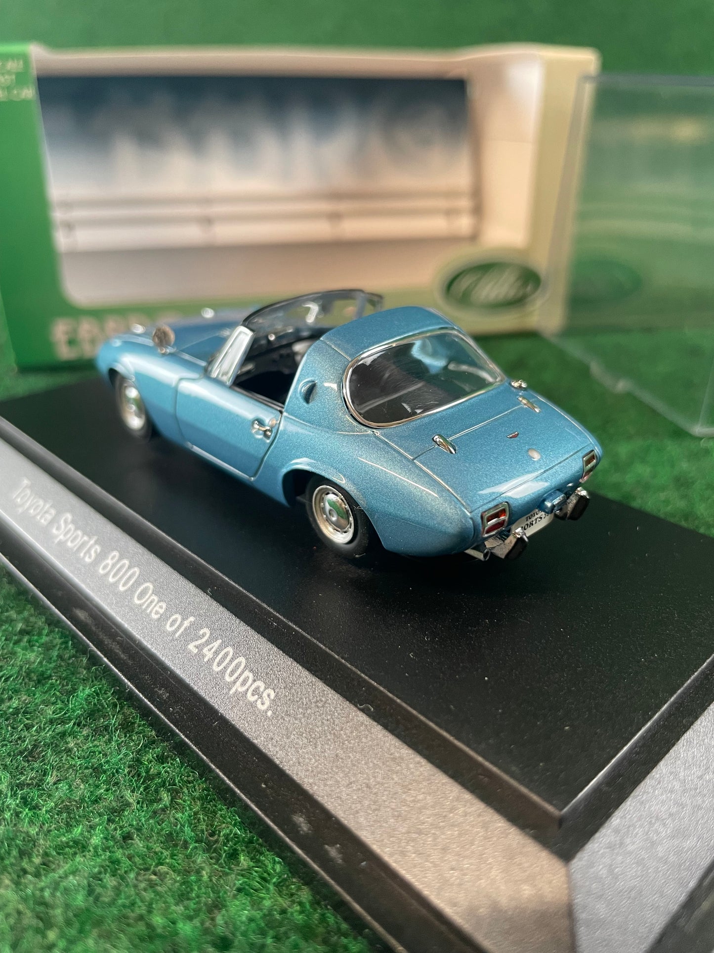 EBBRO - Toyota Sports 800 Lt. Blue 1/43 Scale Diecast