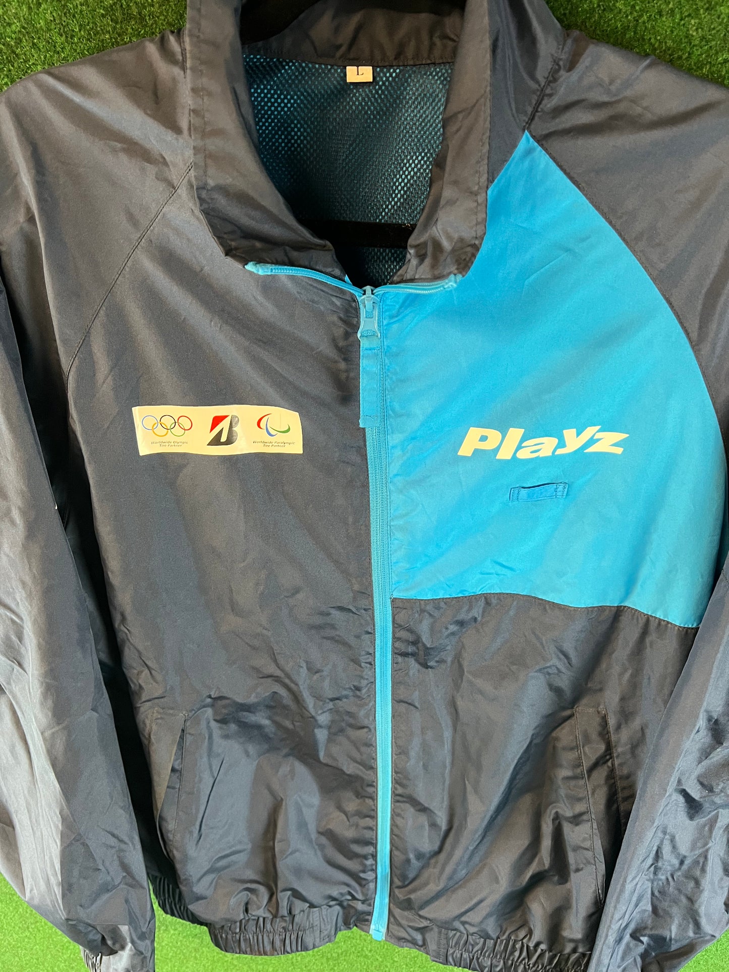 Bridgestone Playz - Dark Blue/Light Blue Windbreaker Jacket (L)