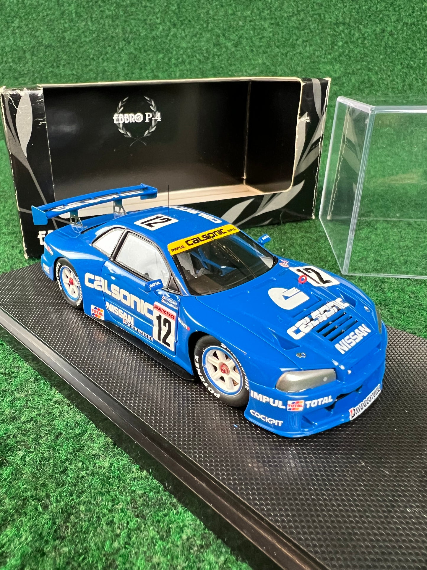 EBBRO P-4 - JGTC 1999 Calsonic Nissan Skyline R34 GTR 1/43 Scale Diecast
