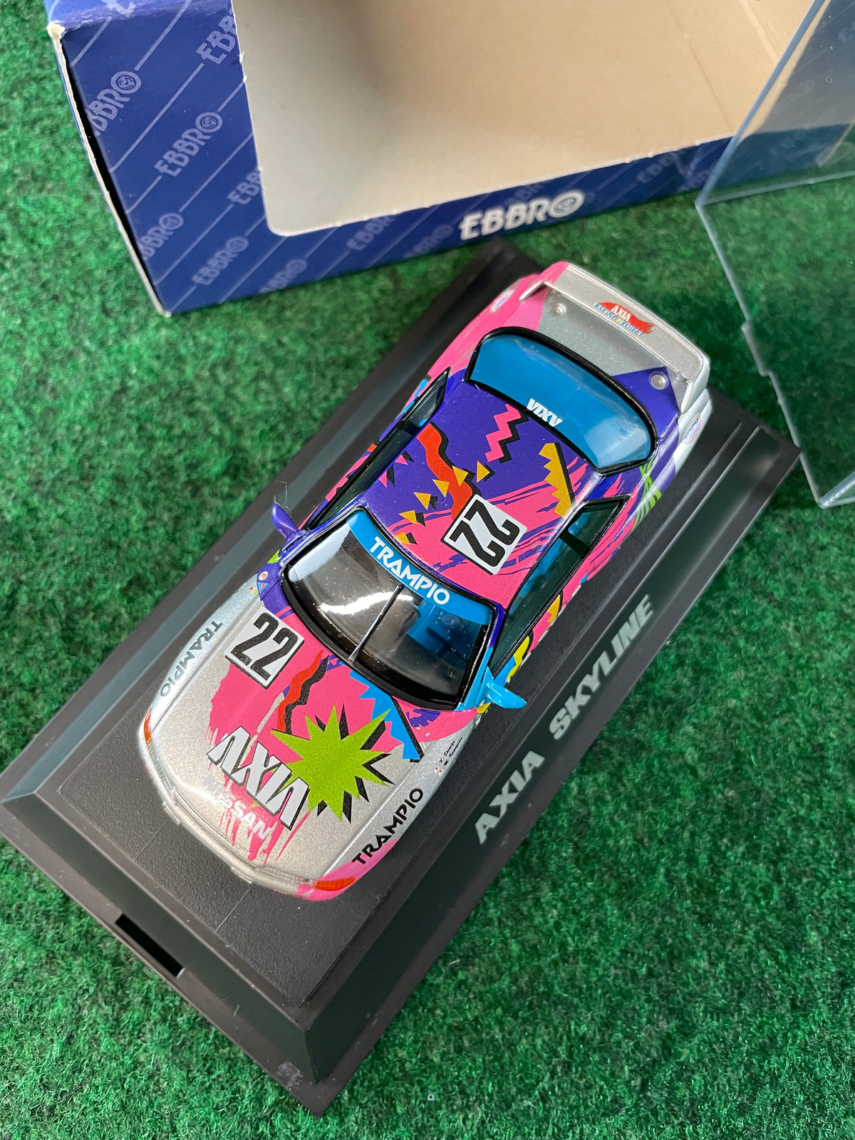 EBBRO Nissan Skyline R32 GTR AXIA Group A Racecar 1/43 Diecast