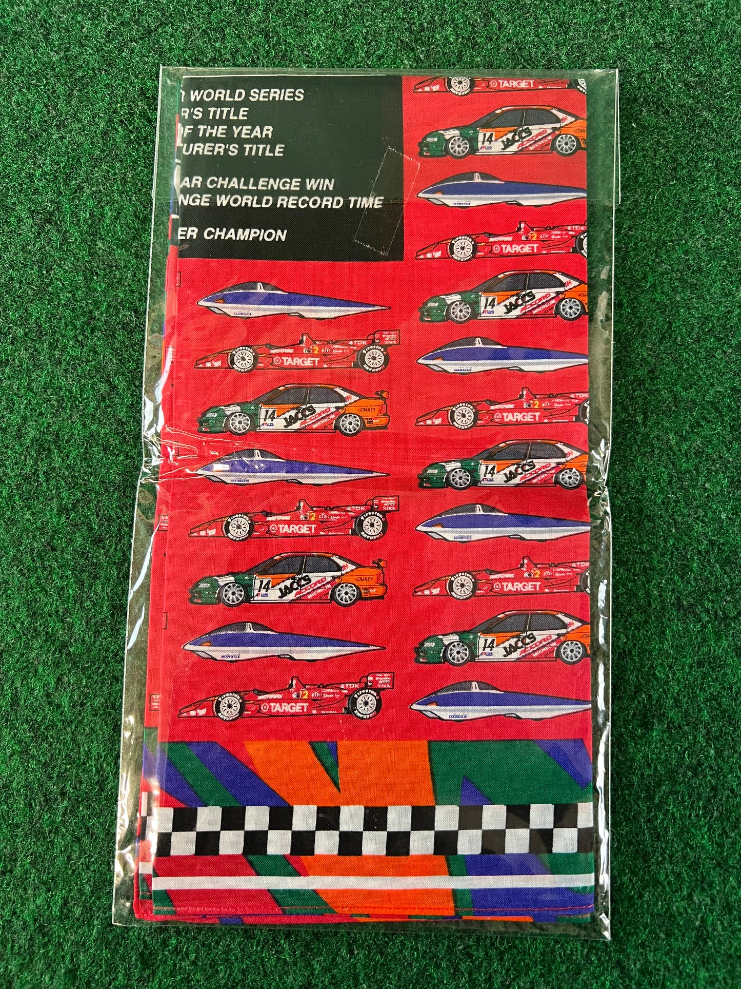 HONDA - 1996 Racing Scene Indycar, Solar Challenge & JTCC Accord Handkerchief Cloth