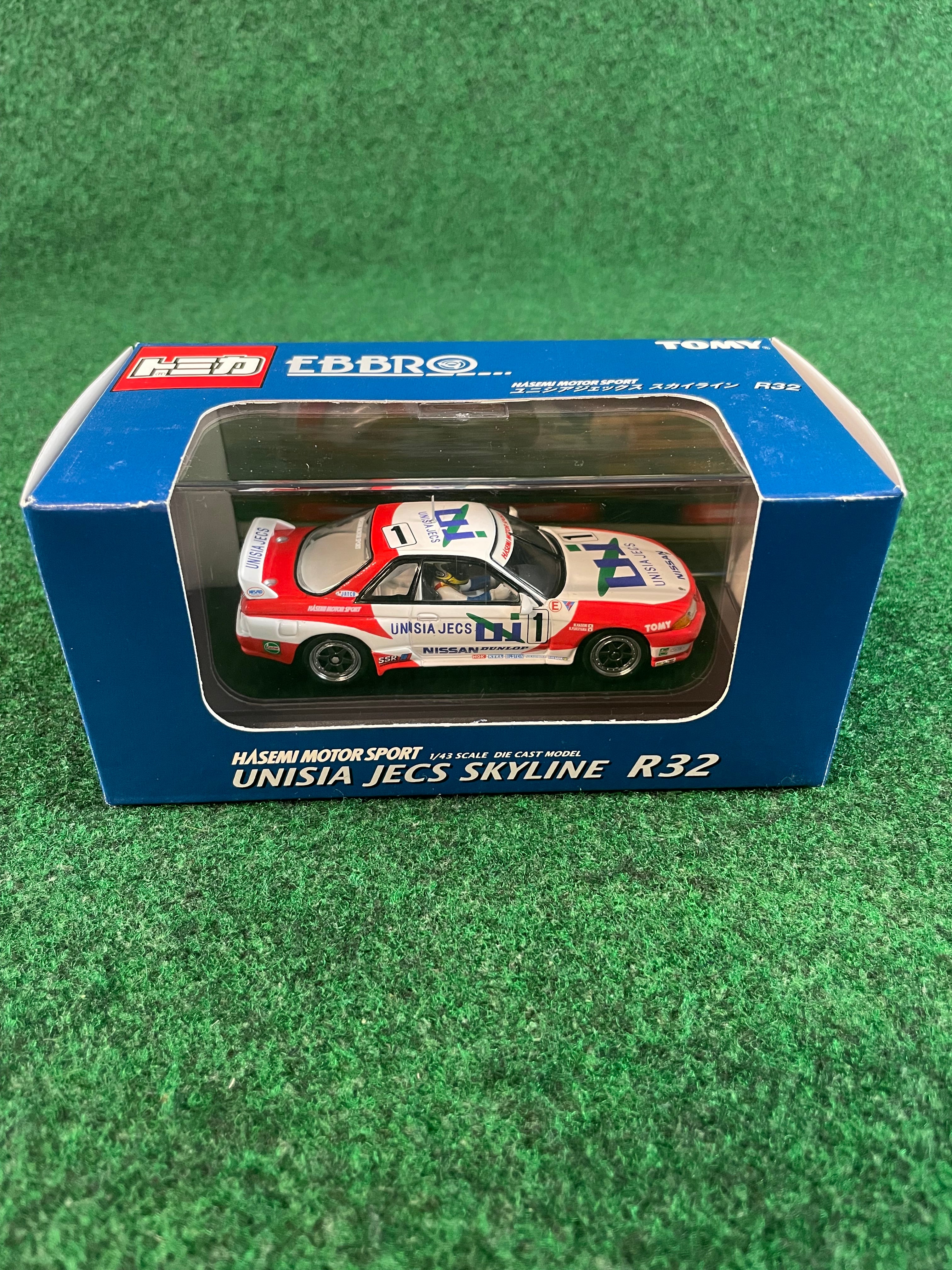 EBBRO Tomy - Hasemi Motor Sport Unisia JECS Group A Nissan Skyline