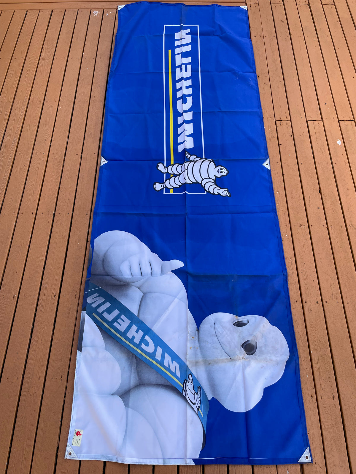 Michelin Tires - Bibendum Japanese Retail Shop Advertising Banner