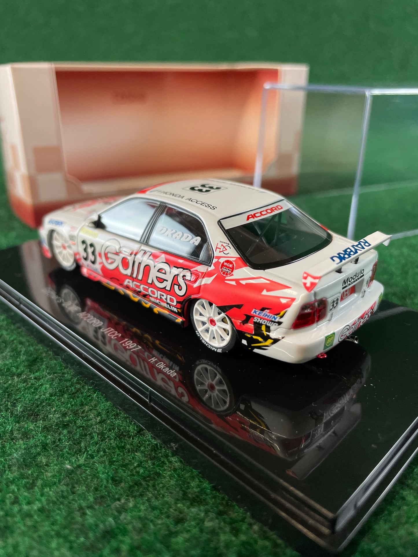 EBBRO - 1997 JTCC Gathers DOME No. 33 Honda Accord 1/43 Scale Diecast