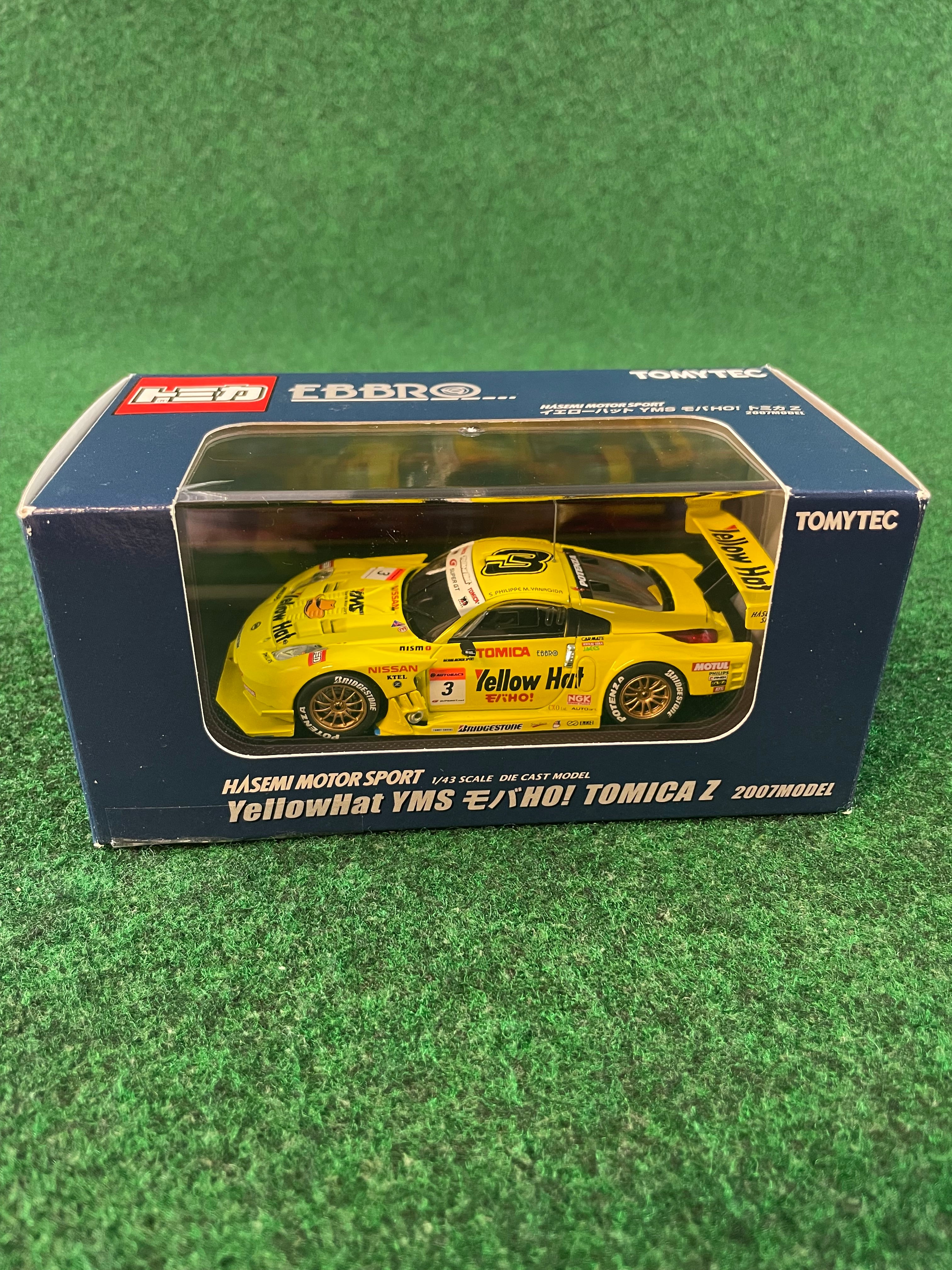 Tomy EBBRO - SuperGT Yellow Hat Hasemi Nissan Fairlady Z 1/43
