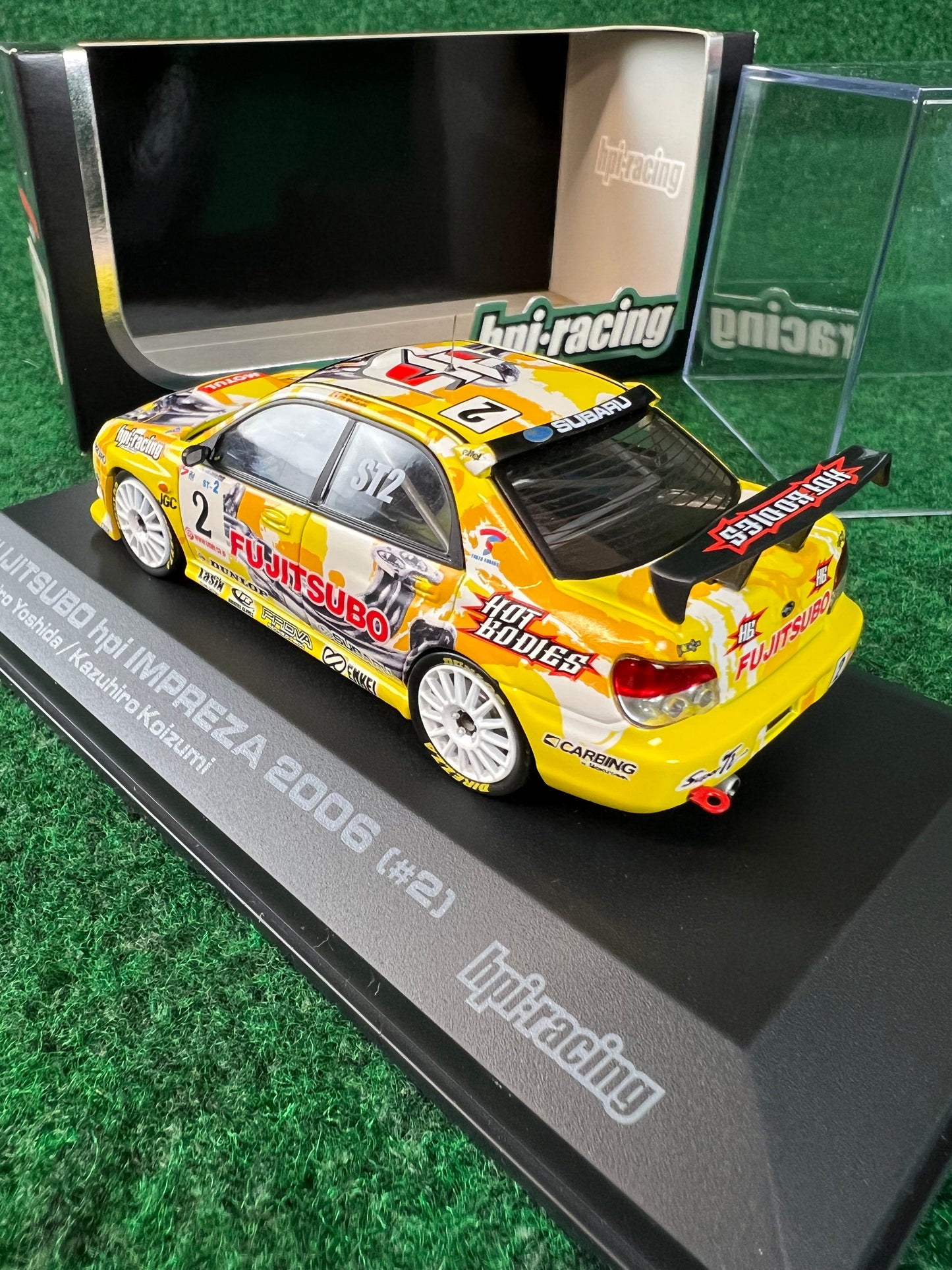 HPI Fujitsubo Super Taikyu 2005 Subaru Impreza WRX 1/43 Scale Diecast
