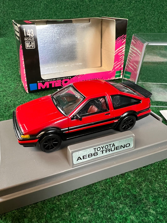 MTECH - Toyota Corolla AE86 1/43 Scale Diecast