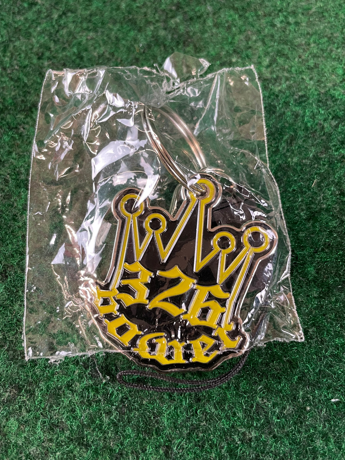 326POWER - Metal Emblem Crown Logo Keychain