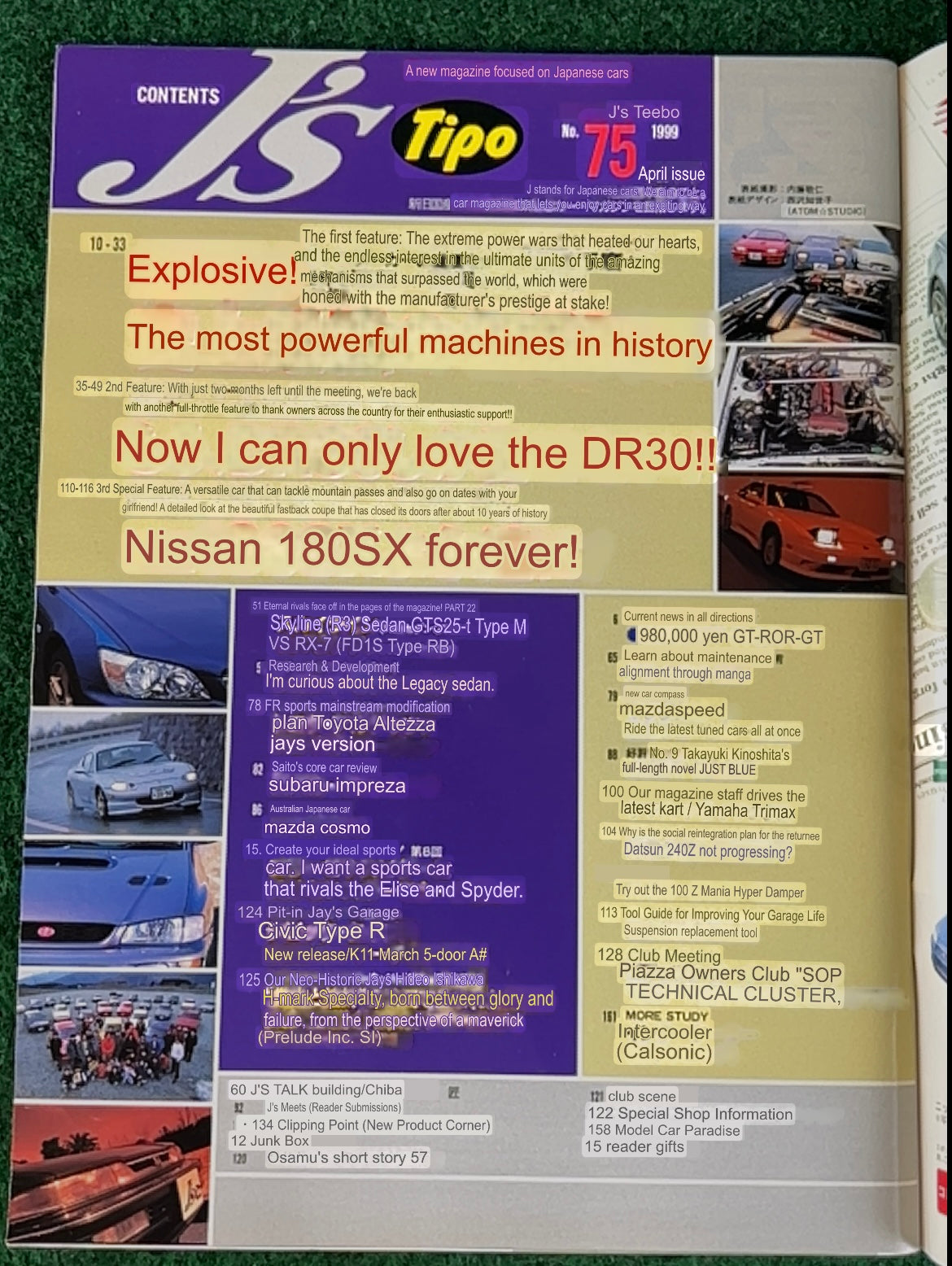 J’s Tipo - April 1999