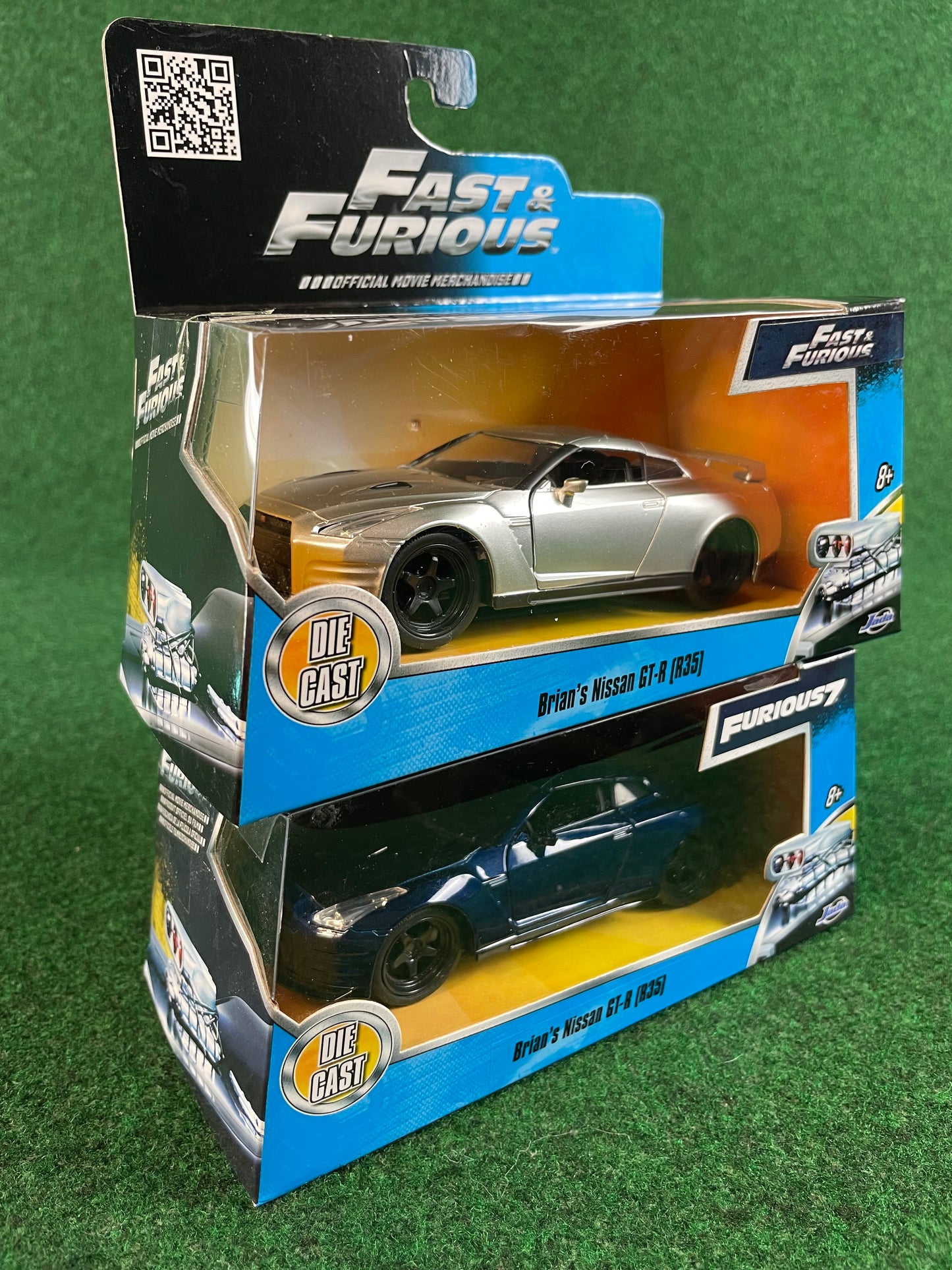 Jada Toys - Fast and Furious Nissan R35 GT-R Diecast Set